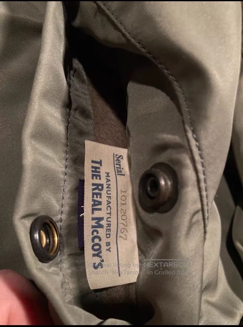 The Real McCoy's The Real McCoys Nylon flight jacket Size US L / EU 52-54 / 3 - 6 Thumbnail