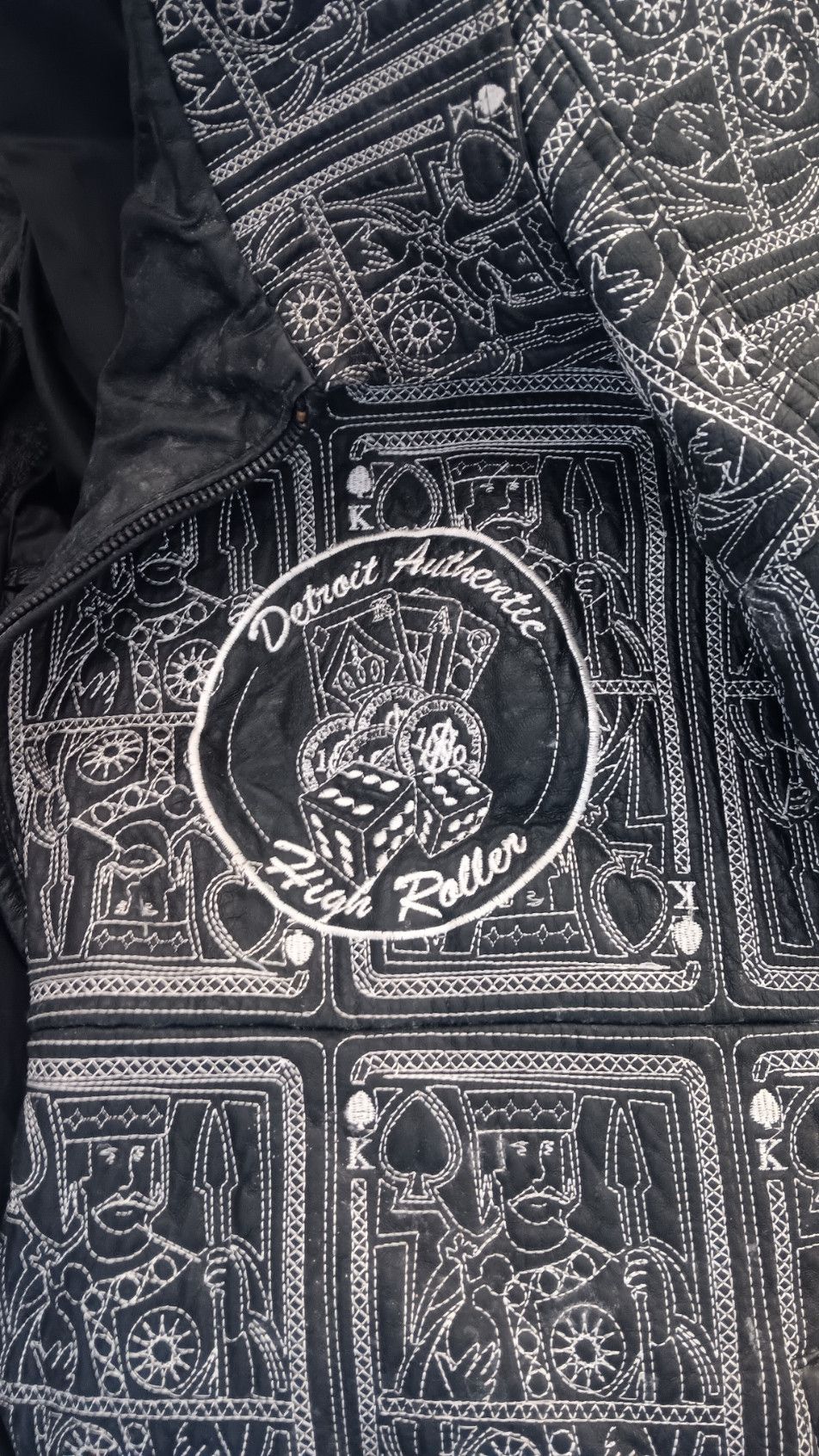 Other Detroit High Roller King of Spades.Leather. RARE 8X Size US XXL / EU 58 / 5 - 4 Thumbnail