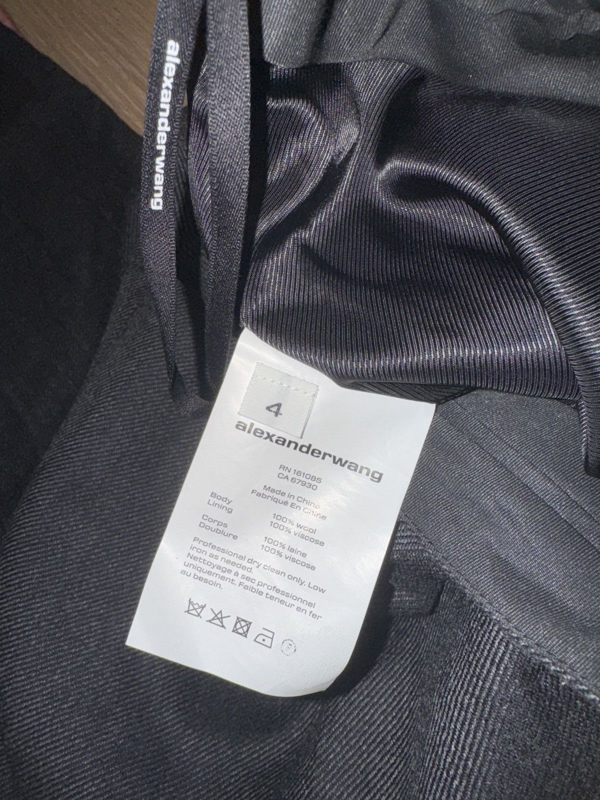 Alexander Wang Alexander Wang Mid Rise Tailored Pant w Elasticated WB Size 27" / US 4 / IT 40 - 4 Thumbnail