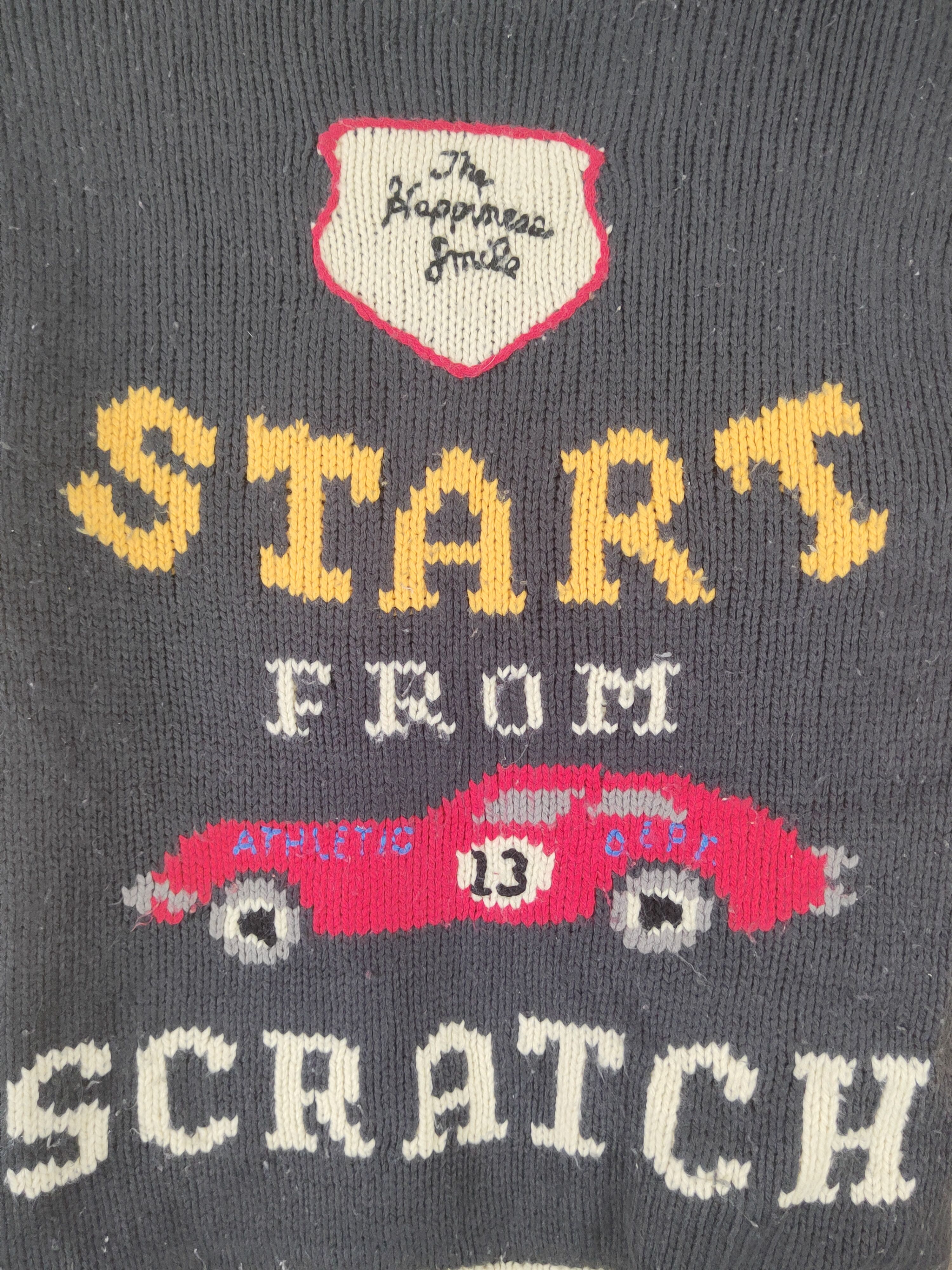 Japanese Brand × Vintage DL MPS Yellow Knitwear Sweaters #830 Size XS / US 0-2 / IT 36-38 - 8 Thumbnail