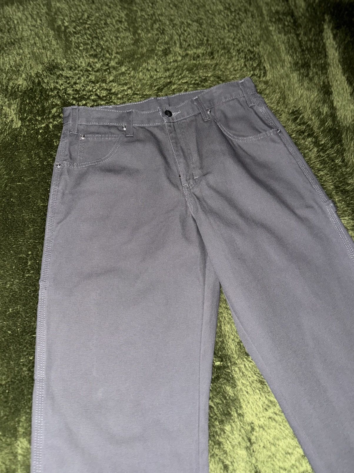 Dickies [32x32] Dickies Duck Canvas Carpenter Pants Dark Grey Size US 32 / EU 48 - 5 Thumbnail