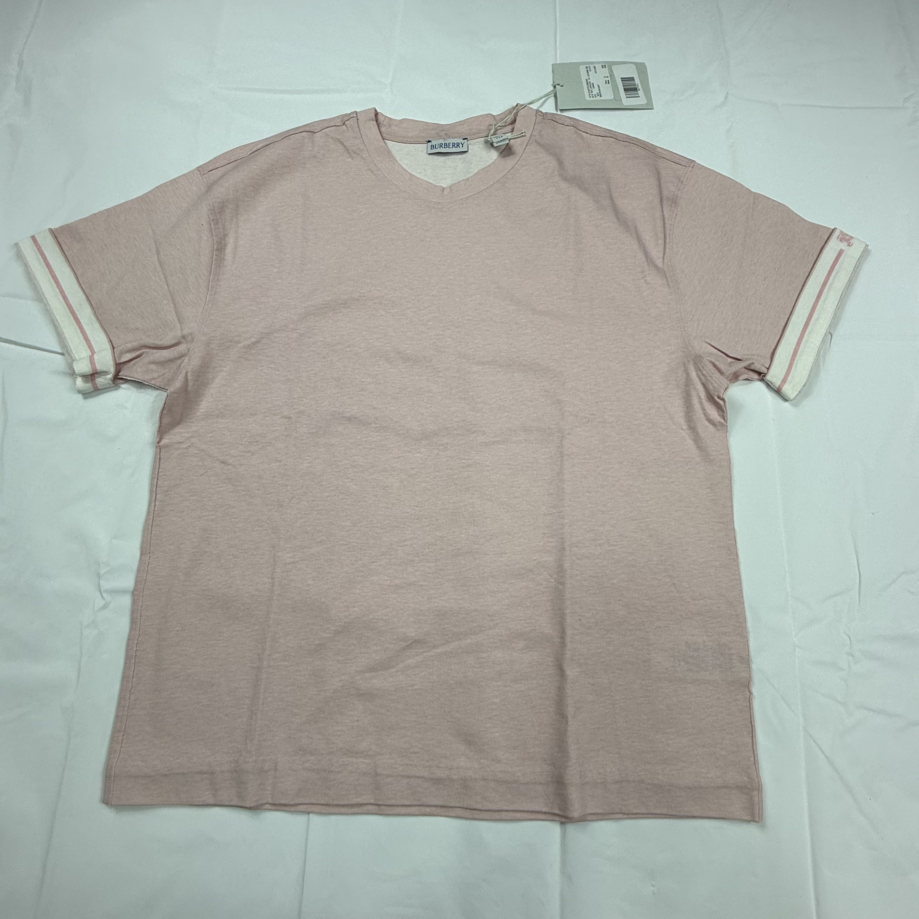 Burberry Burberry Mens Millepoint T-Shirt Pink Equestrian Knight Size US XS / EU 42 / 0 - 2 Thumbnail