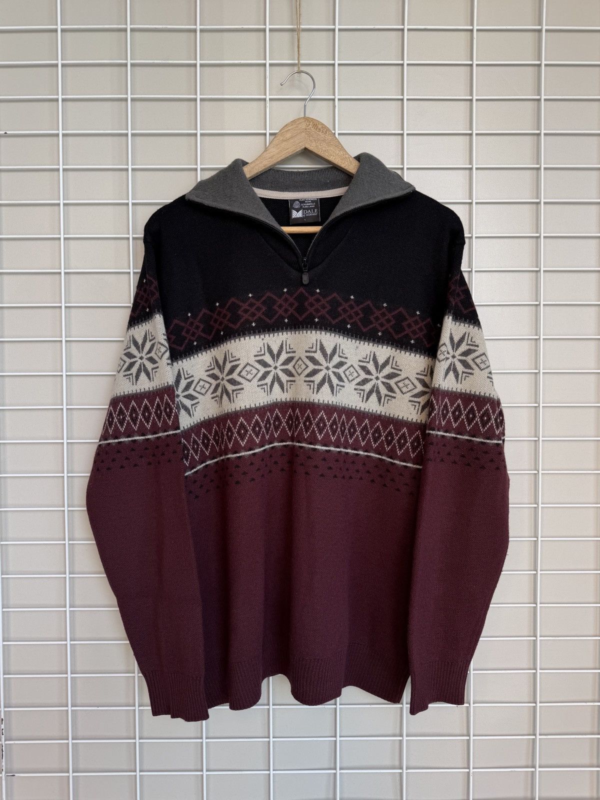 Dale Of Norway Dale of Norway Half Zip Wool Sweater Mens Size L Vintage Size US L / EU 52-54 / 3 - 1 Thumbnail