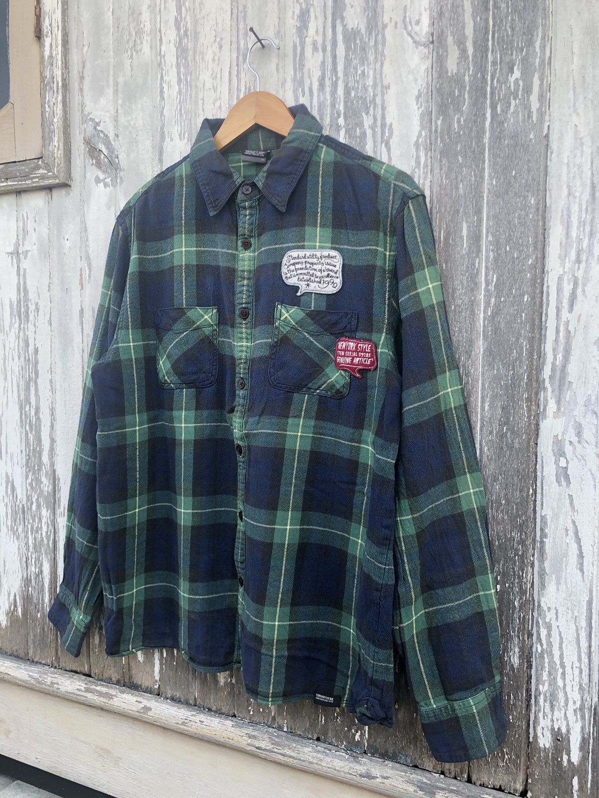Fubu × Vintage 🔥Vintage Y2K🔥Fubu collection Plaid Flannel Longsleeve Size US XL / EU 56 / 4 - 5 Thumbnail