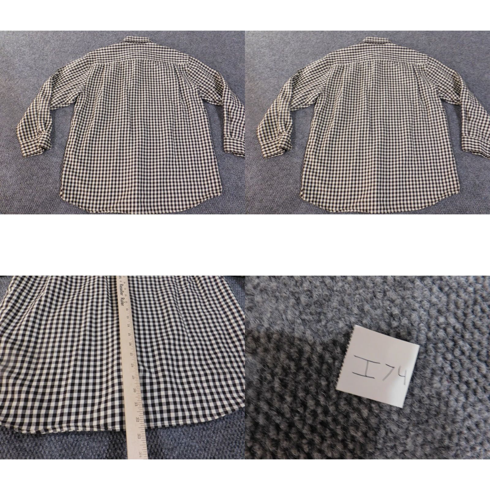 Orvis Orvis Shirt Mens L Blue Plaid Flannel Button-Up Zip Collar Down Outdoor Outdoors Regular All Seasons Size US L / EU 52-54 / 3 - 9 Thumbnail