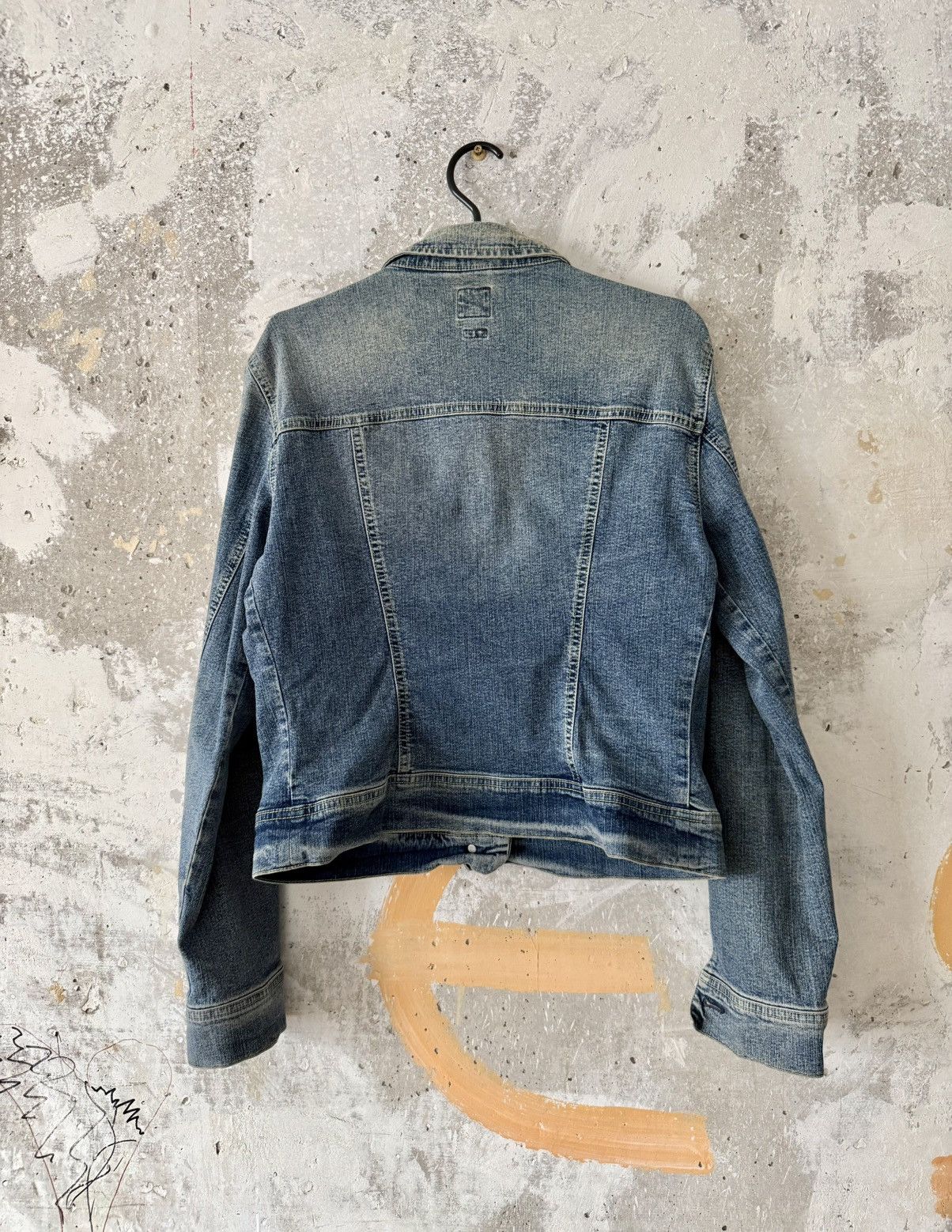Miss Sixty 00S Vintage Archive Miss Sixty Cropped Washed Blue Jacket Size L / US 10 / IT 46 - 14 Thumbnail