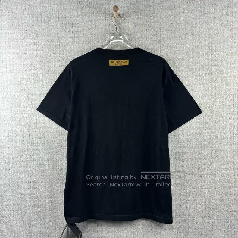 Louis Vuitton Louis Vuitton Logo jacquard knit crewneck short sleeves Size US XL / EU 56 / 4 - 3 Thumbnail
