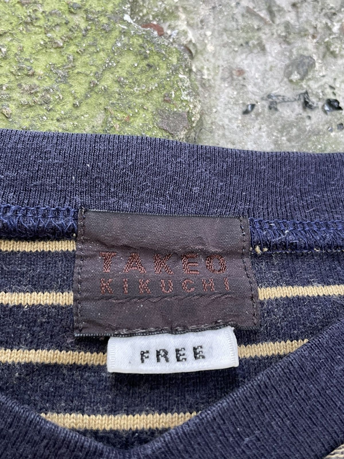 Takeo Kikuchi Vintage Takeo Kikuchi 90’s Long Sleeve Striped Japan RARE Size US M / EU 48-50 / 2 - 5 Thumbnail