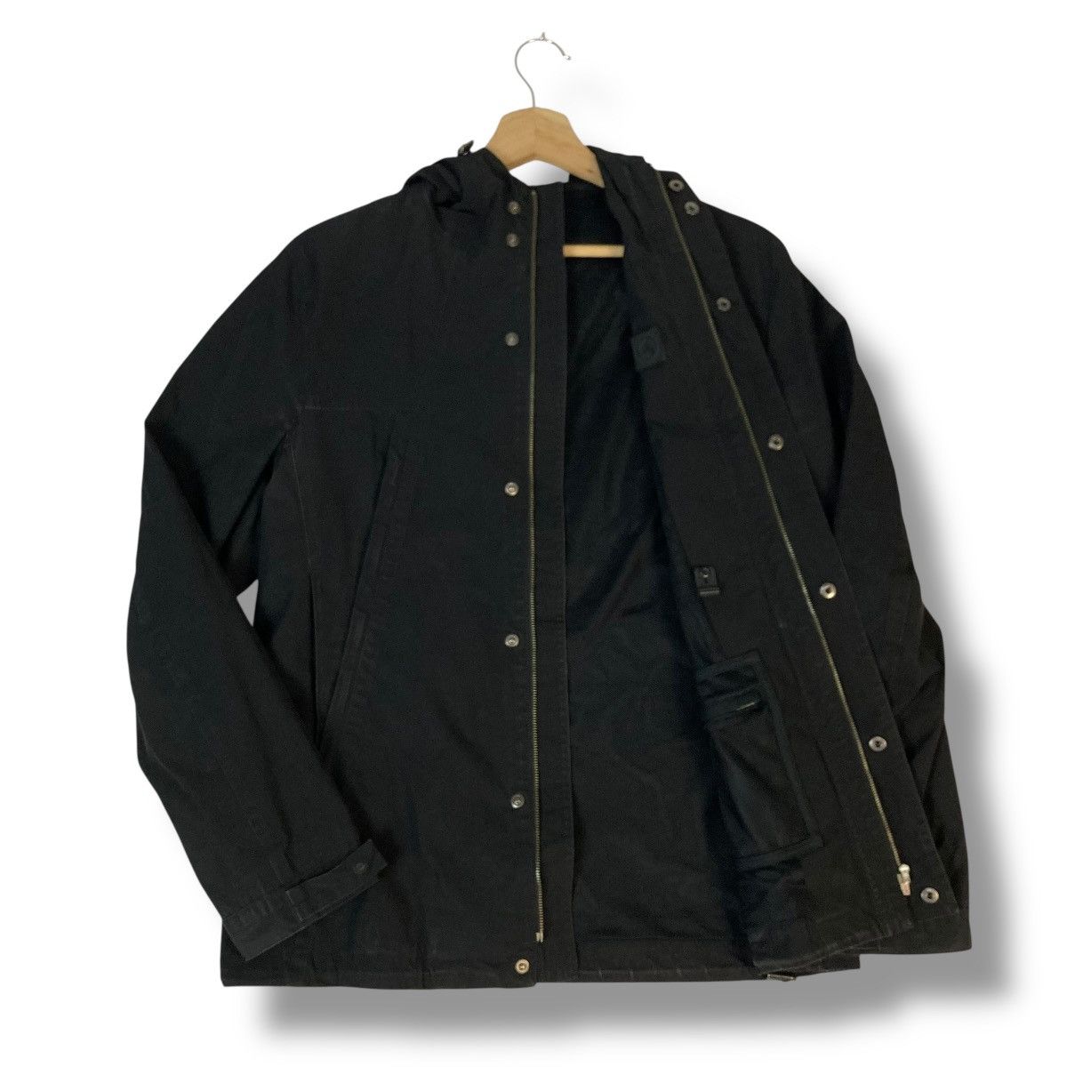 Calvin Klein CALVIN KLEIN TACTICAL MULTIPOCKET ZIPPER HOODIE JACKET Size US M / EU 48-50 / 2 - 8 Thumbnail