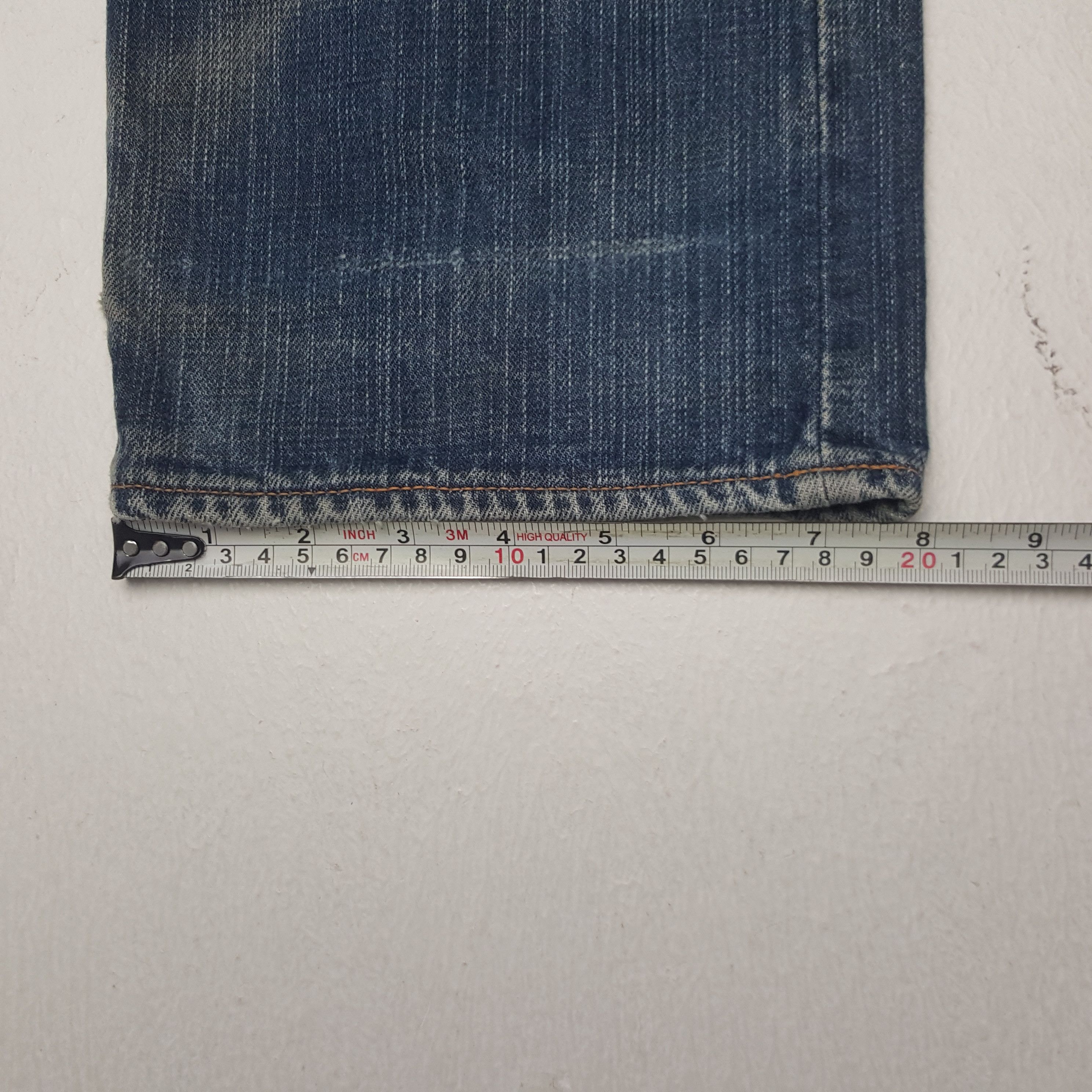 Evisu × Vintage Vintage Evisu X Mc Donald Japanese Daicock Denim Jeans Size US 28 / EU 44 - 13 Thumbnail