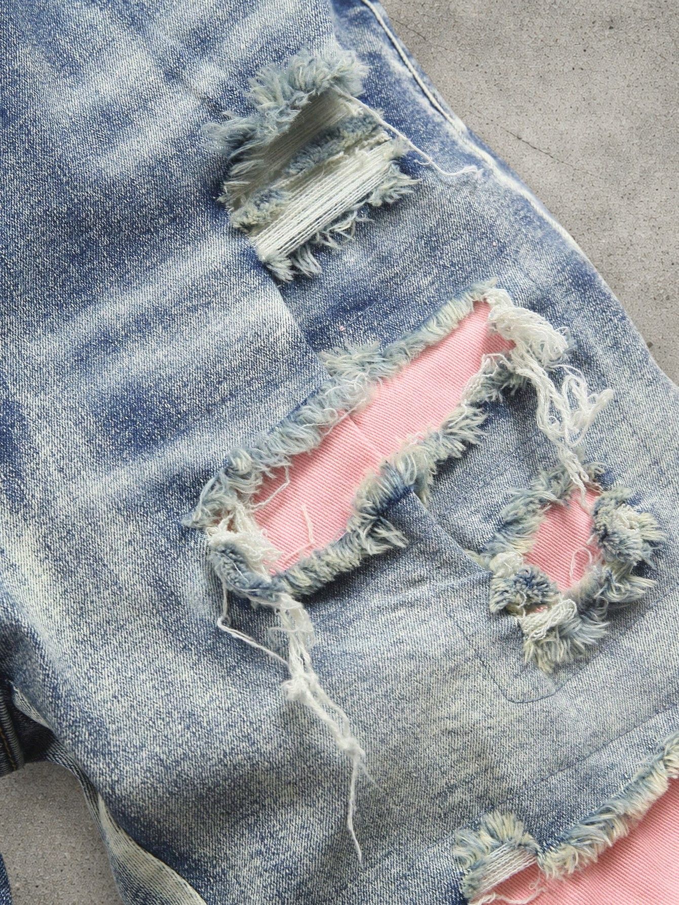 Japanese Brand Ripped jeans shorts Size US 32 / EU 48 - 4 Thumbnail