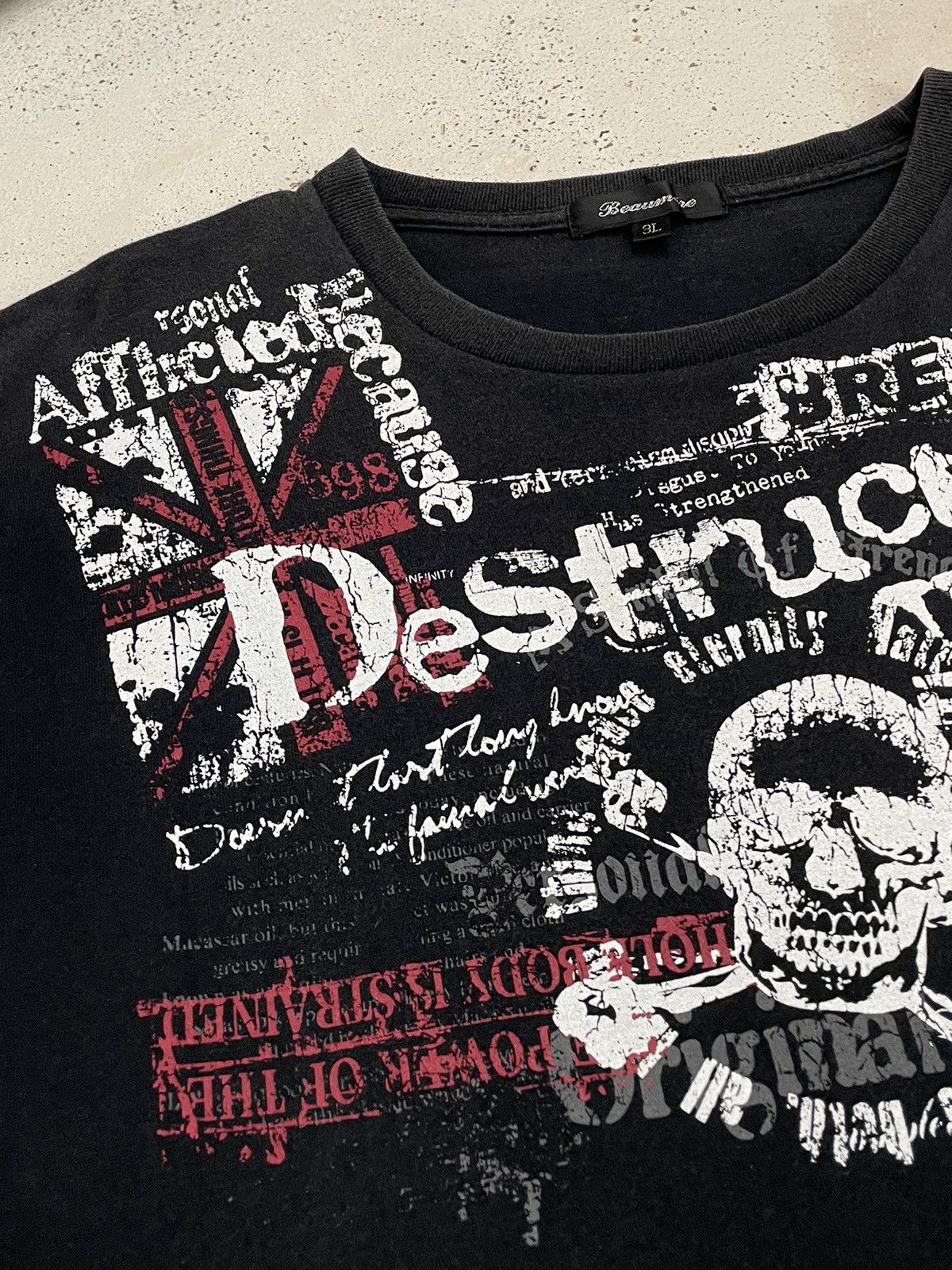 Japanese Brand Beaumere London Seditionaries Punk Casual Underground Lads Size US XXL / EU 58 / 5 - 9 Thumbnail