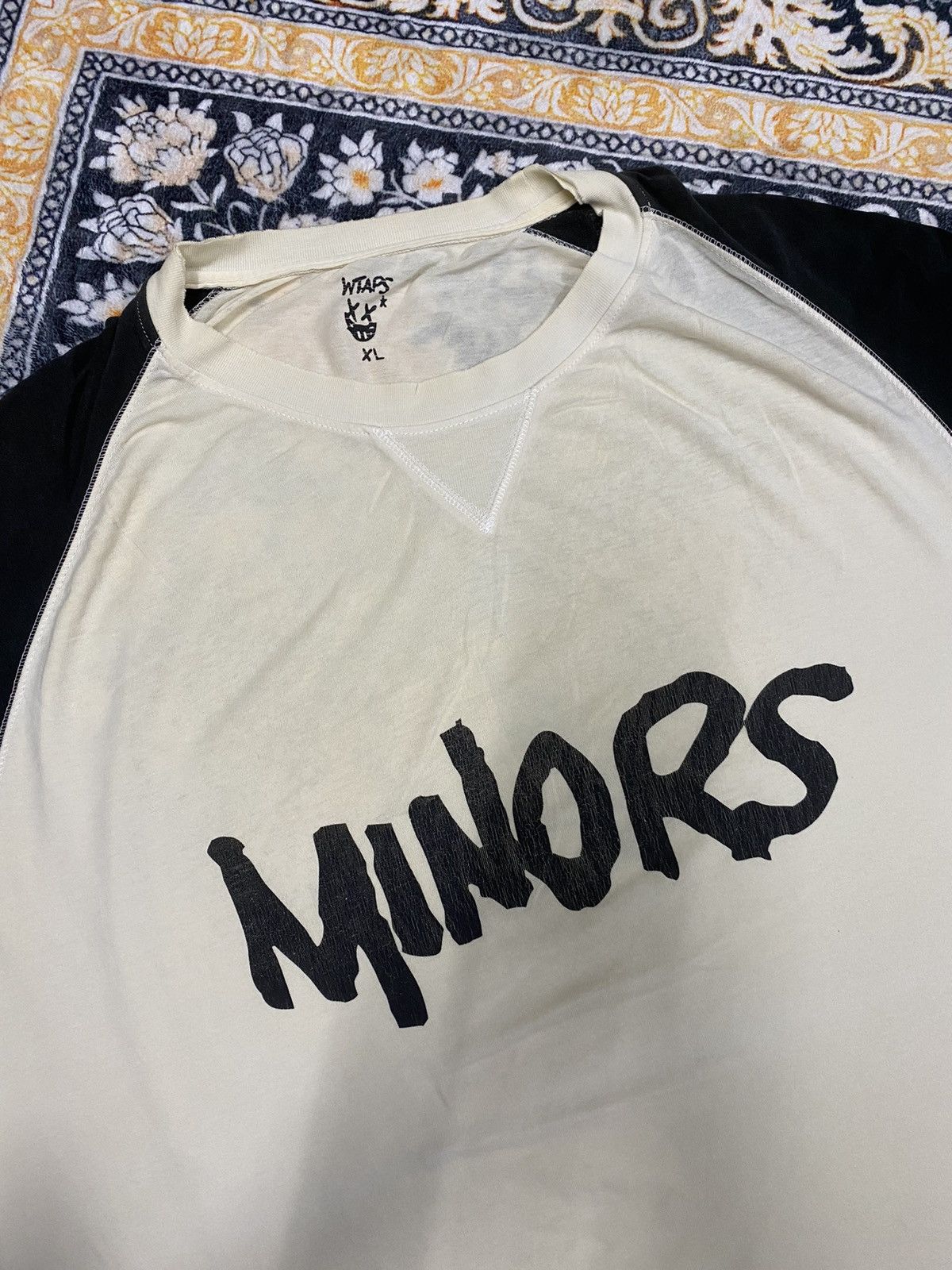 Japanese Brand × Wtaps VINTAGE WTAPS MINORS L/S RARE TEE Size US XL / EU 56 / 4 - 2 Thumbnail