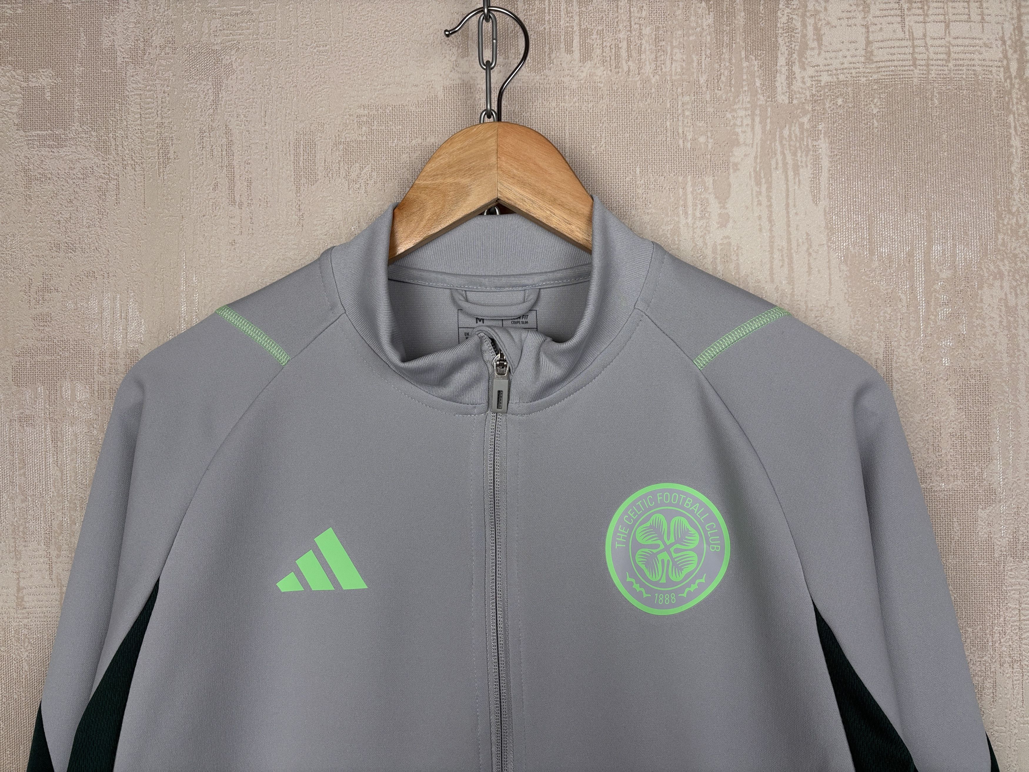 Adidas Celtic Scotland 2023 2024 Soccer Football Track Jacket Size US M / EU 48-50 / 2 - 1 Thumbnail