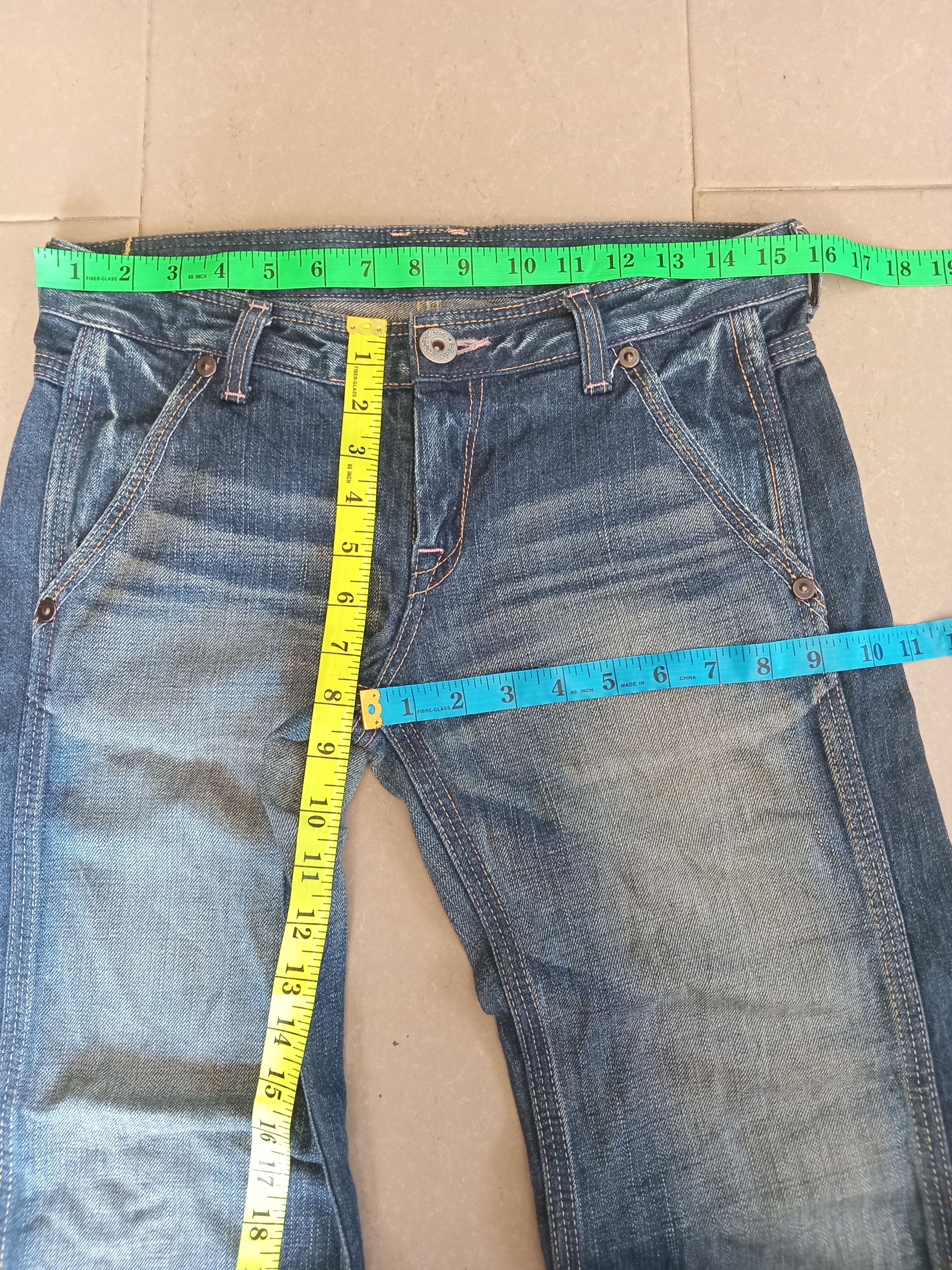 Japanese Brand × Johnbull John Bull Jeans Low-Rise Japanese Design Size 31" - 3 Thumbnail