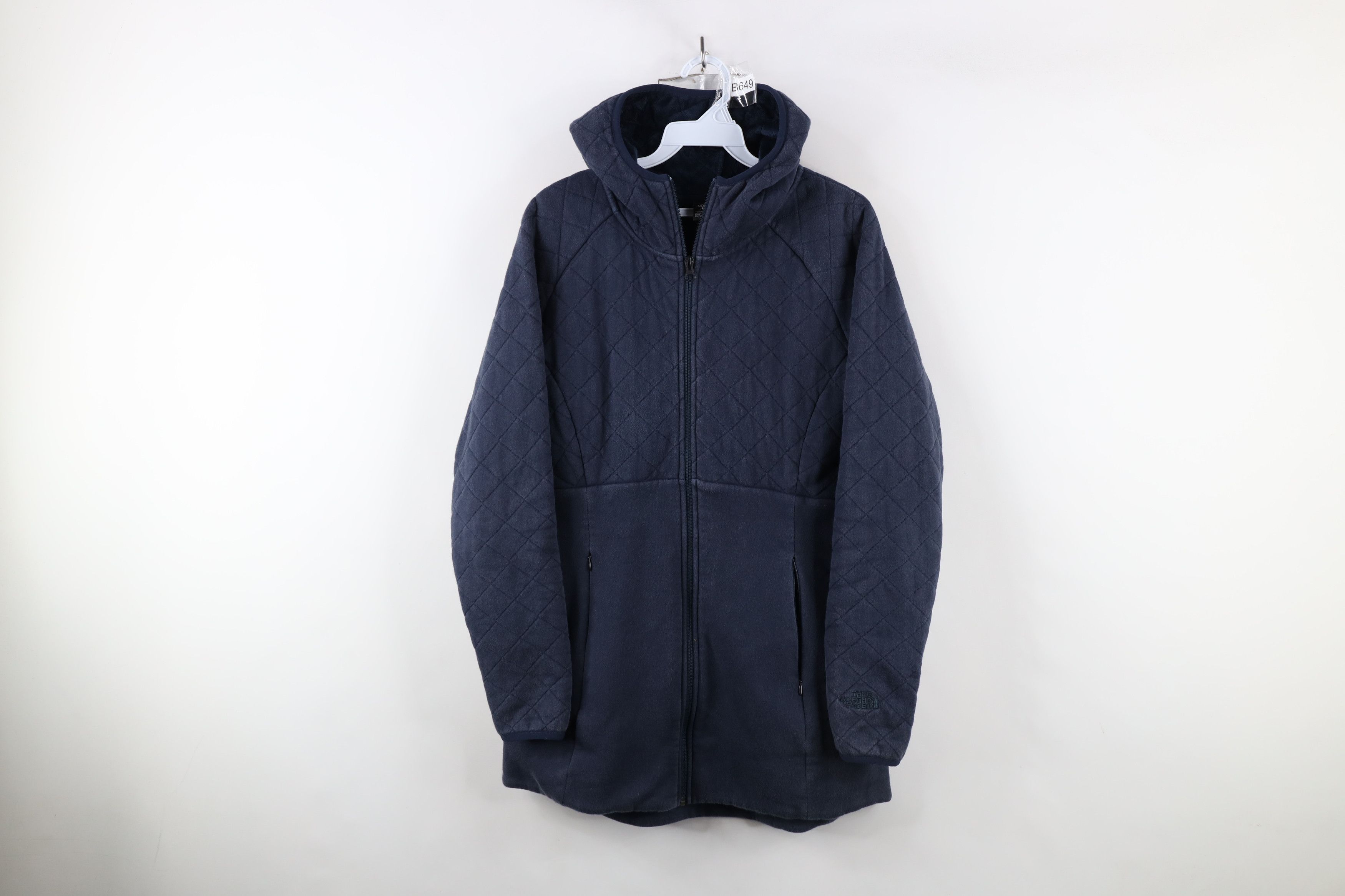 The North Face × Vintage The North Face Spell Fleece Lined Quilted Sweatshirt Jacket Size M / US 6-8 / IT 42-44 - 1 Thumbnail