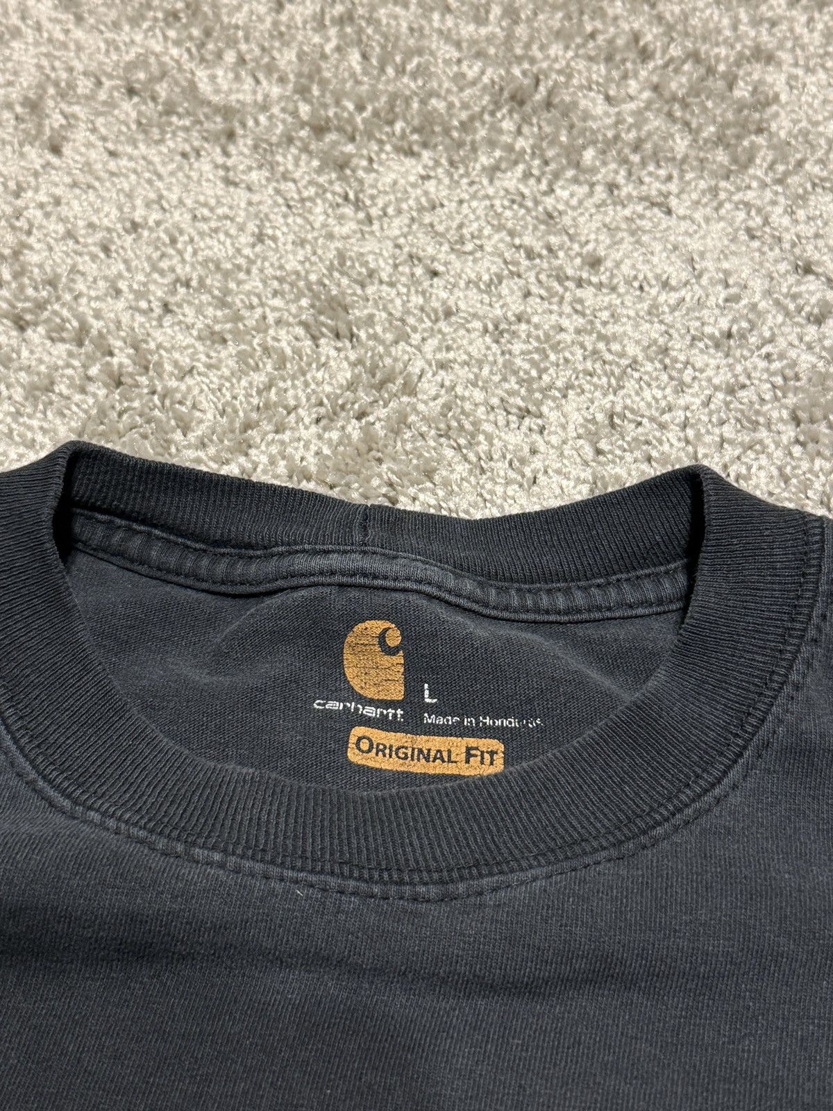 Carhartt Vintage Carhartt Original Fit Short Sleeve Shirt Size US L / EU 52-54 / 3 - 3 Thumbnail