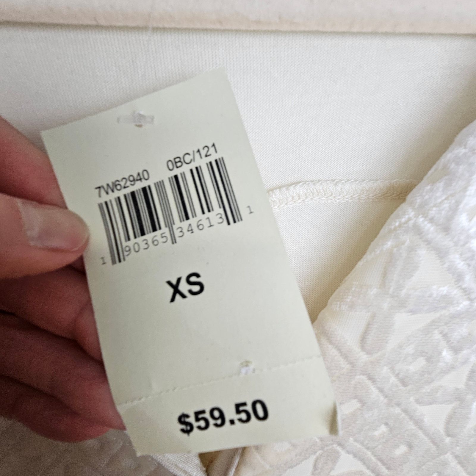 Lucky Brand Lucky Brand Women Henley Size XS Velvet Front Cream Size XS / US 0-2 / IT 36-38 - 7 Thumbnail