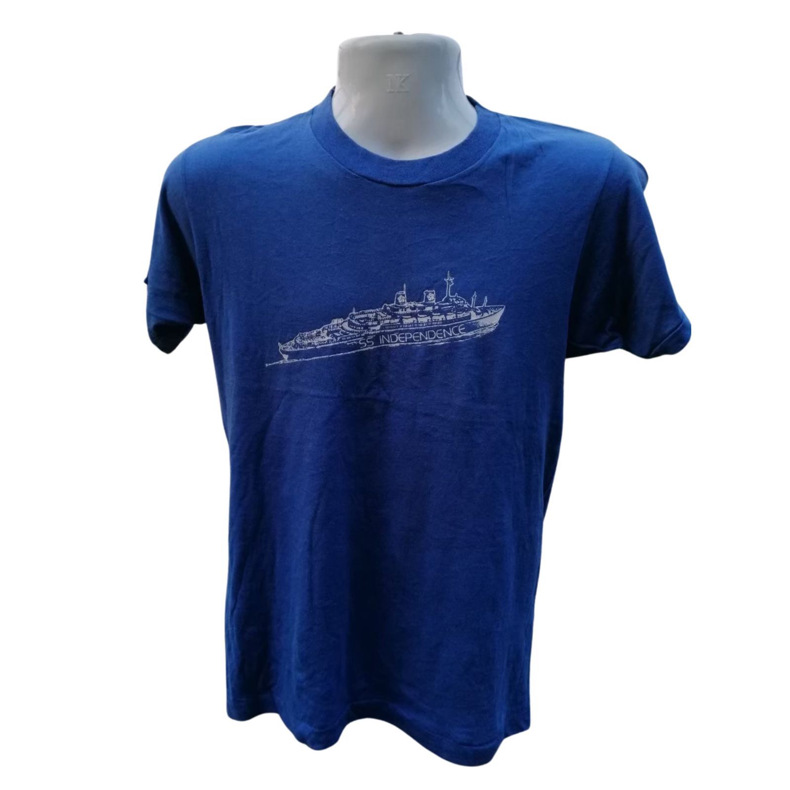 Other vintage t shirt 80s 5050 v ss independence battleship usa Size US S / EU 44-46 / 1 - 1 Thumbnail