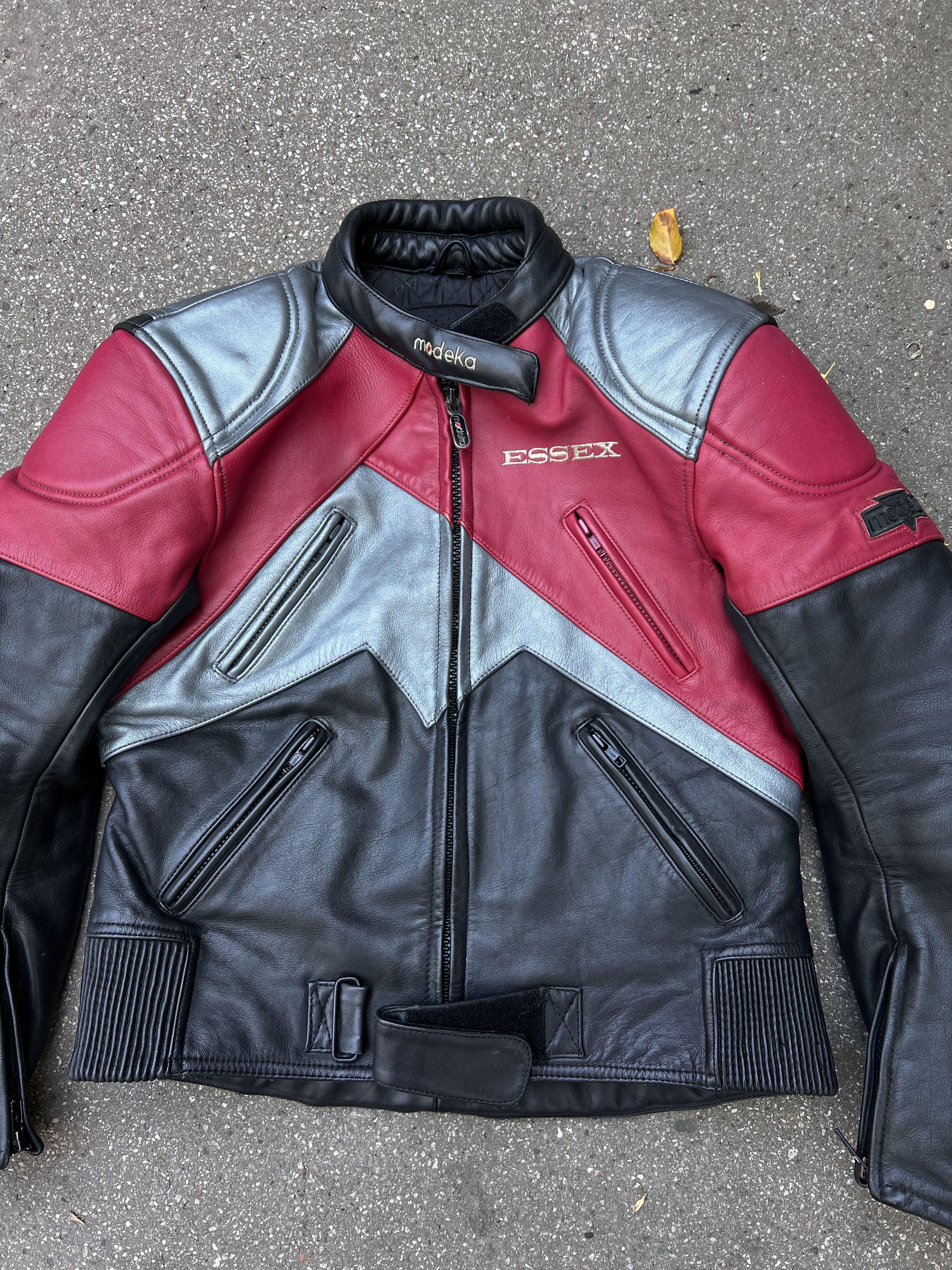 Le Grande Bleu (L.G.B.) Yohji Yamamoto Rick Owens Style Nascar Racing Leather Jacket Size US XS / EU 42 / 0 - 10 Thumbnail