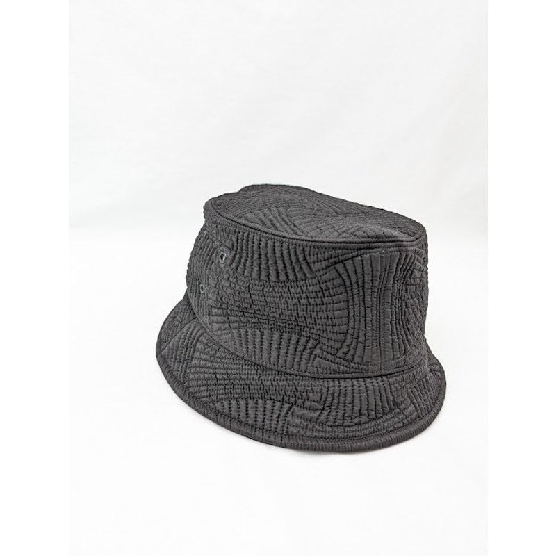 Bottega Veneta o1rshd1 Size: L / Trap Nylon Intreccio Hat / Cap in Black Size ONE SIZE - 3 Thumbnail