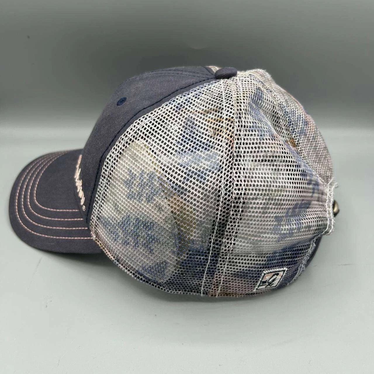 The Game Auburn Trucker Hat Men Blue Embroidered The Game Strap Back Size ONE SIZE - 5 Thumbnail