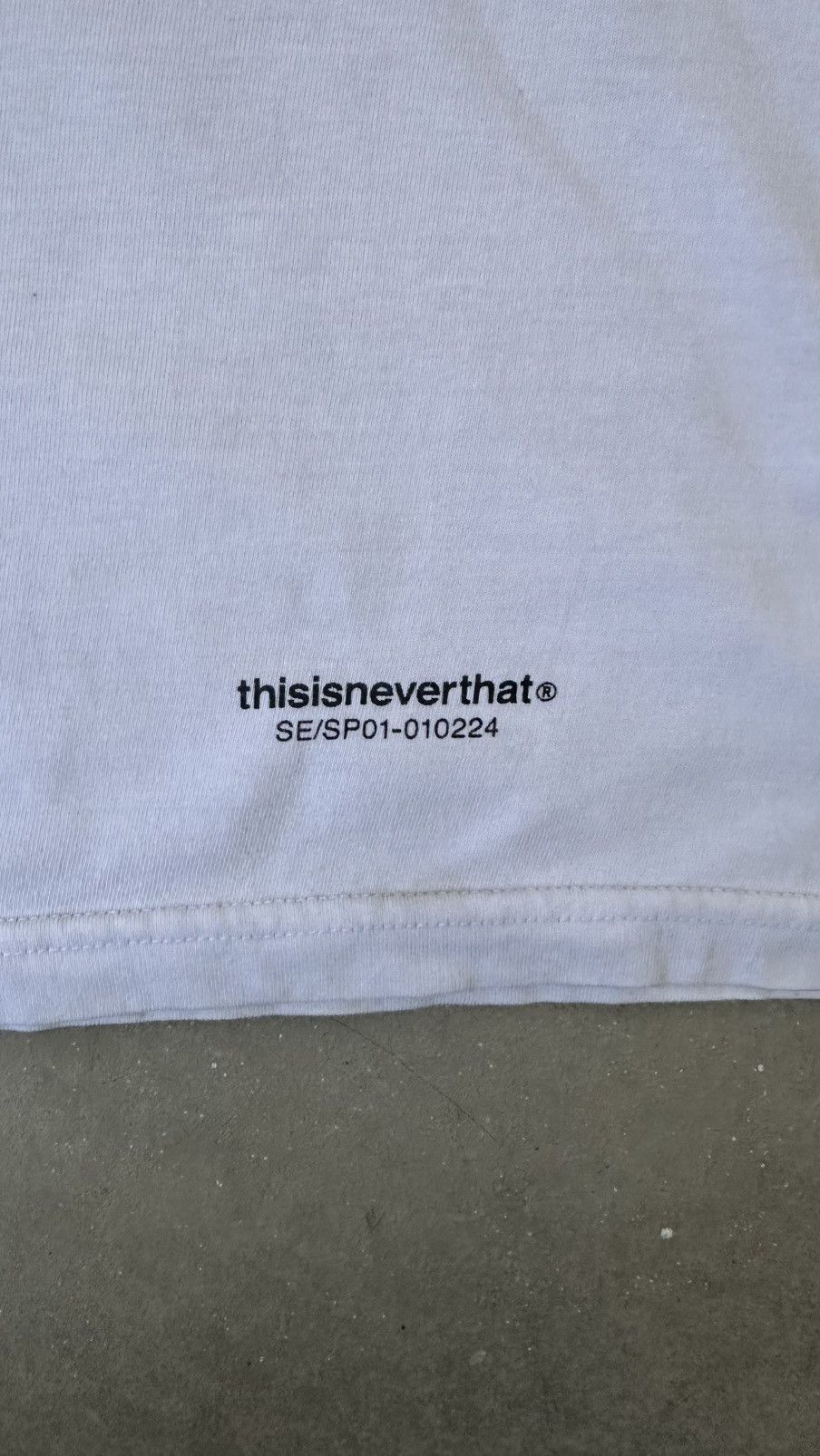 thisisneverthat THISISNEVERTHAT 2024 SEASON TEE Size US L / EU 52-54 / 3 - 2 Thumbnail