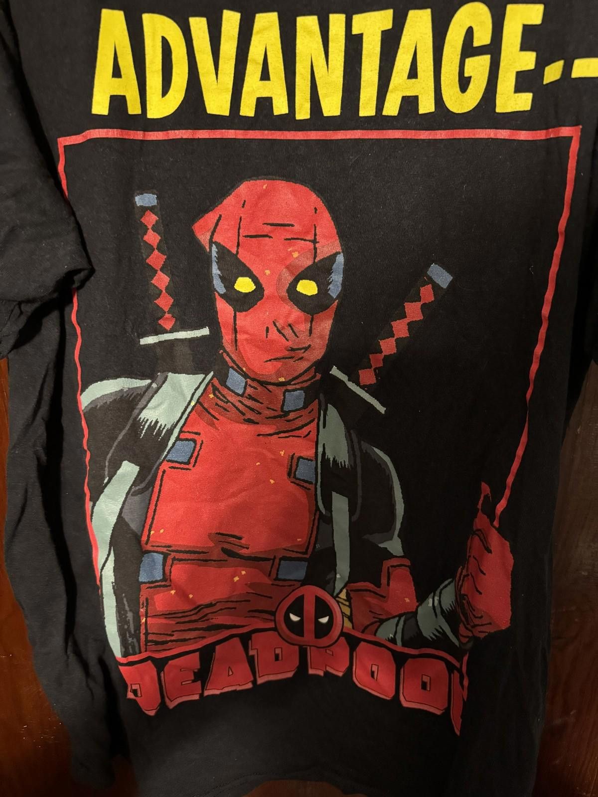 Marvel Comics Deadpool Marvel Short Sleeve Tee shirt Men's Sz L Black Size US XL / EU 56 / 4 - 3 Thumbnail