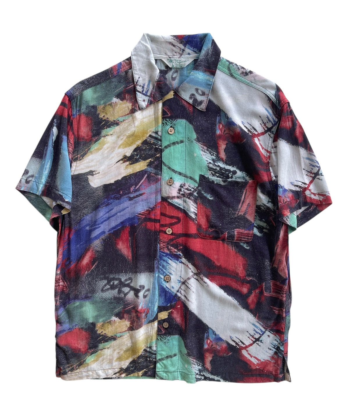 Vintage Vintage Hawaiian Surf Rayon Shirt Size US M / EU 48-50 / 2 - 1 Thumbnail