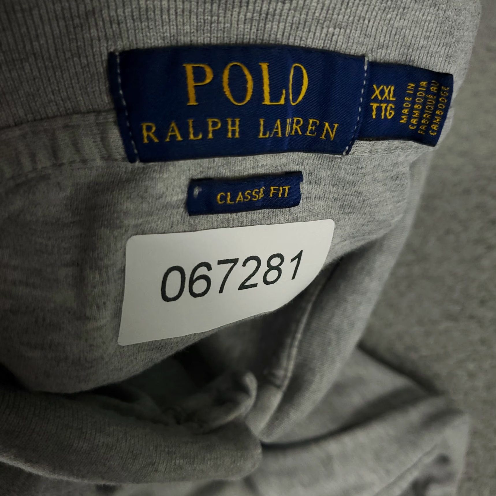 Ralph Lauren Ralph Lauren Polo Shirt Mens 2XL Gray Classic Fit Pony Short Sleeve Shirt Size US XXL / EU 58 / 5 - 6 Thumbnail