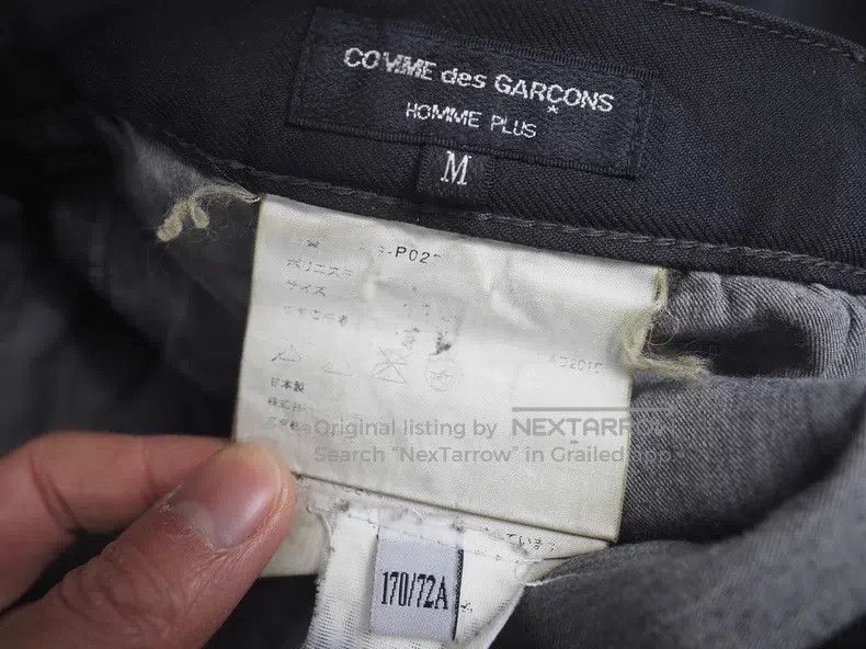 Comme des Garcons Comme des Garcons size M Black dark patterned full skull c Size US 27 - 5 Thumbnail