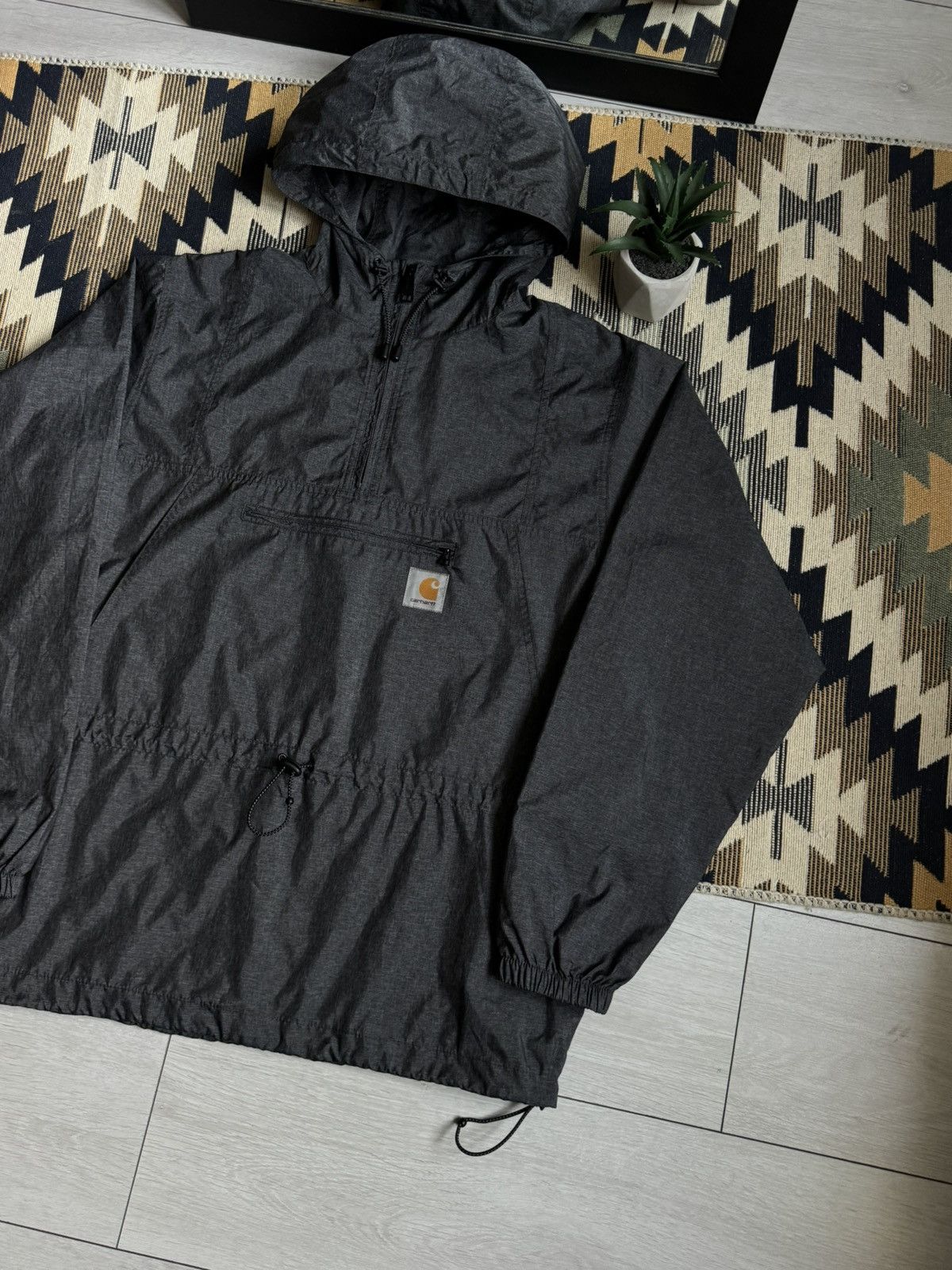 Carhartt Vintage Carhartt Spinner Pullover Nylon Jacket Size US L / EU 52-54 / 3 - 3 Thumbnail