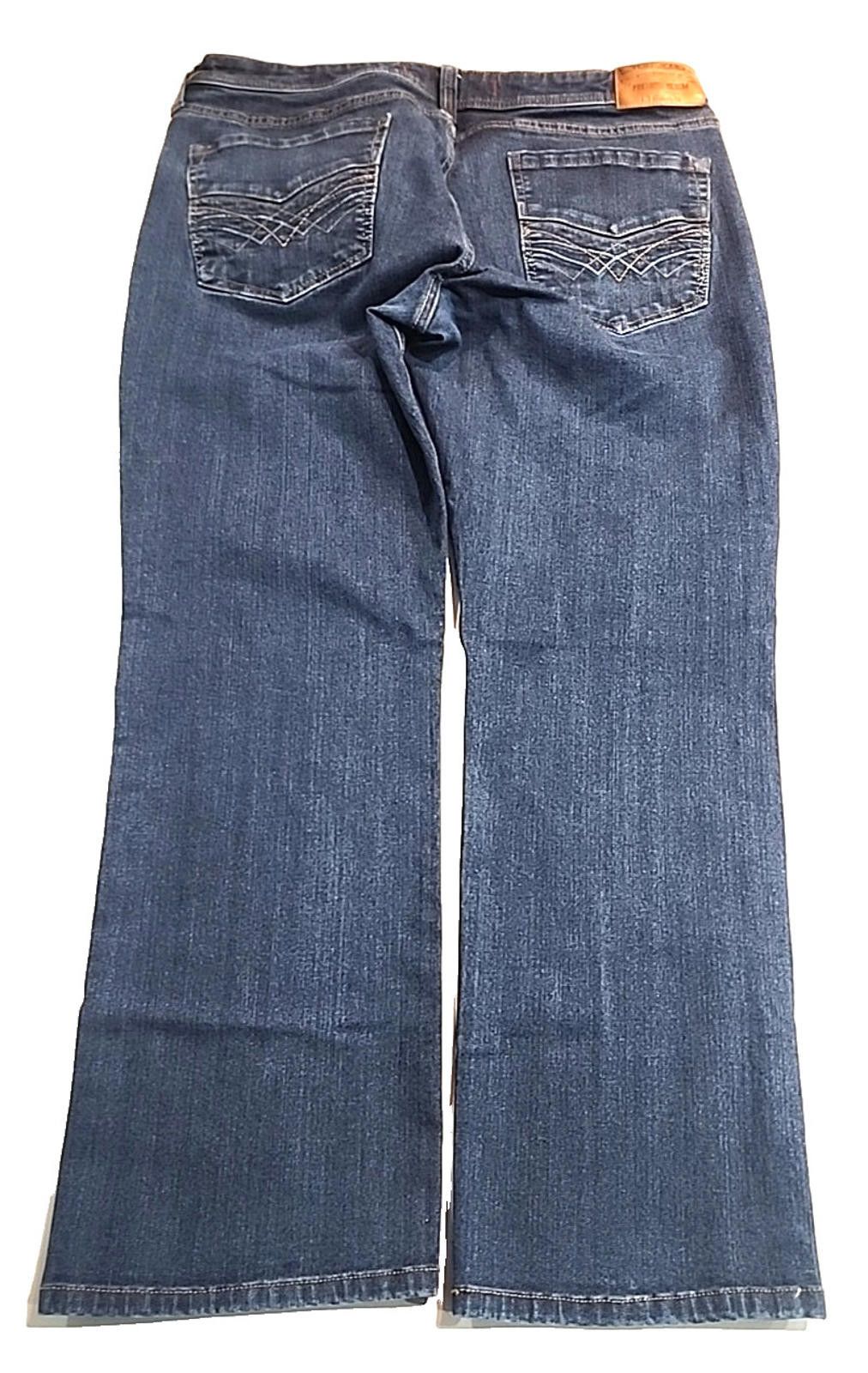 Seven 7 Seven7 Men’s Blue Jeans Straight Denim Actual 34Wx29L S7A1 Size US 34 / EU 50 - 6 Thumbnail