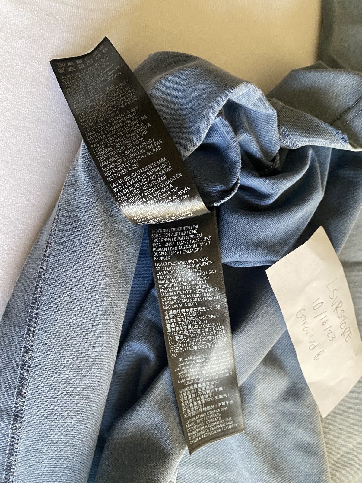 Balenciaga Balenciaga BE KIND Tee Blue Medium Size US M / EU 48-50 / 2 - 6 Thumbnail