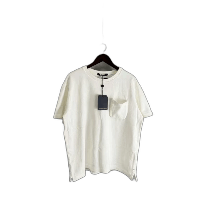 Louis Vuitton Louis Vuitton White Pocket Print Short Sleeve Shirt Size US L / EU 52-54 / 3 - 1 Thumbnail