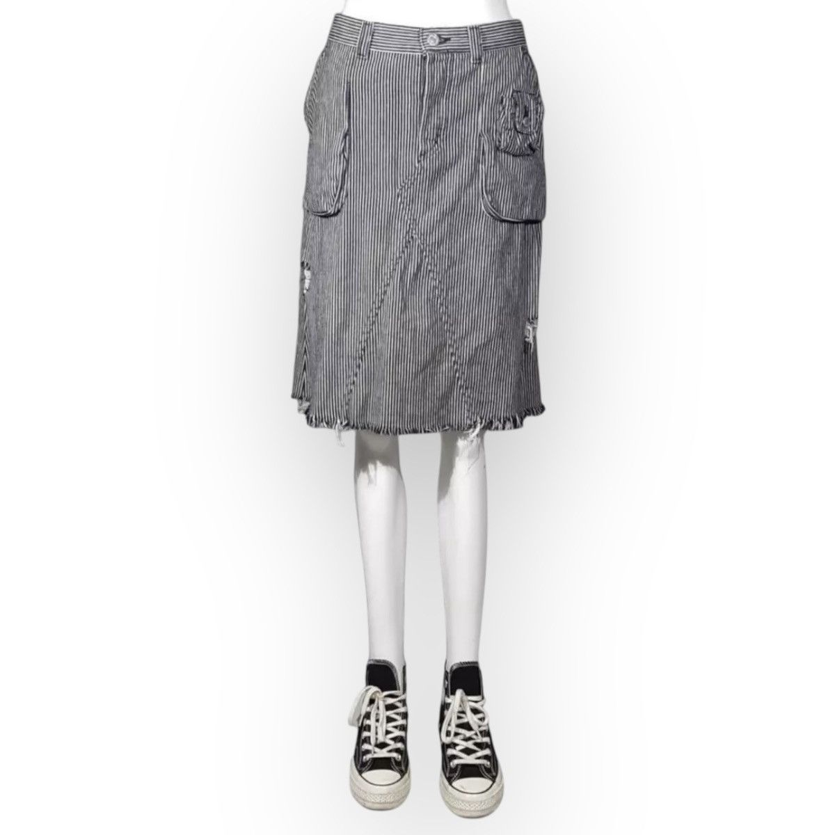 Issey Miyake × Sunao Kuwahara Sunao Kuwahara by Issey Miyake Midi Skirt Size 30" / US 8 / IT 44 - 1 Thumbnail