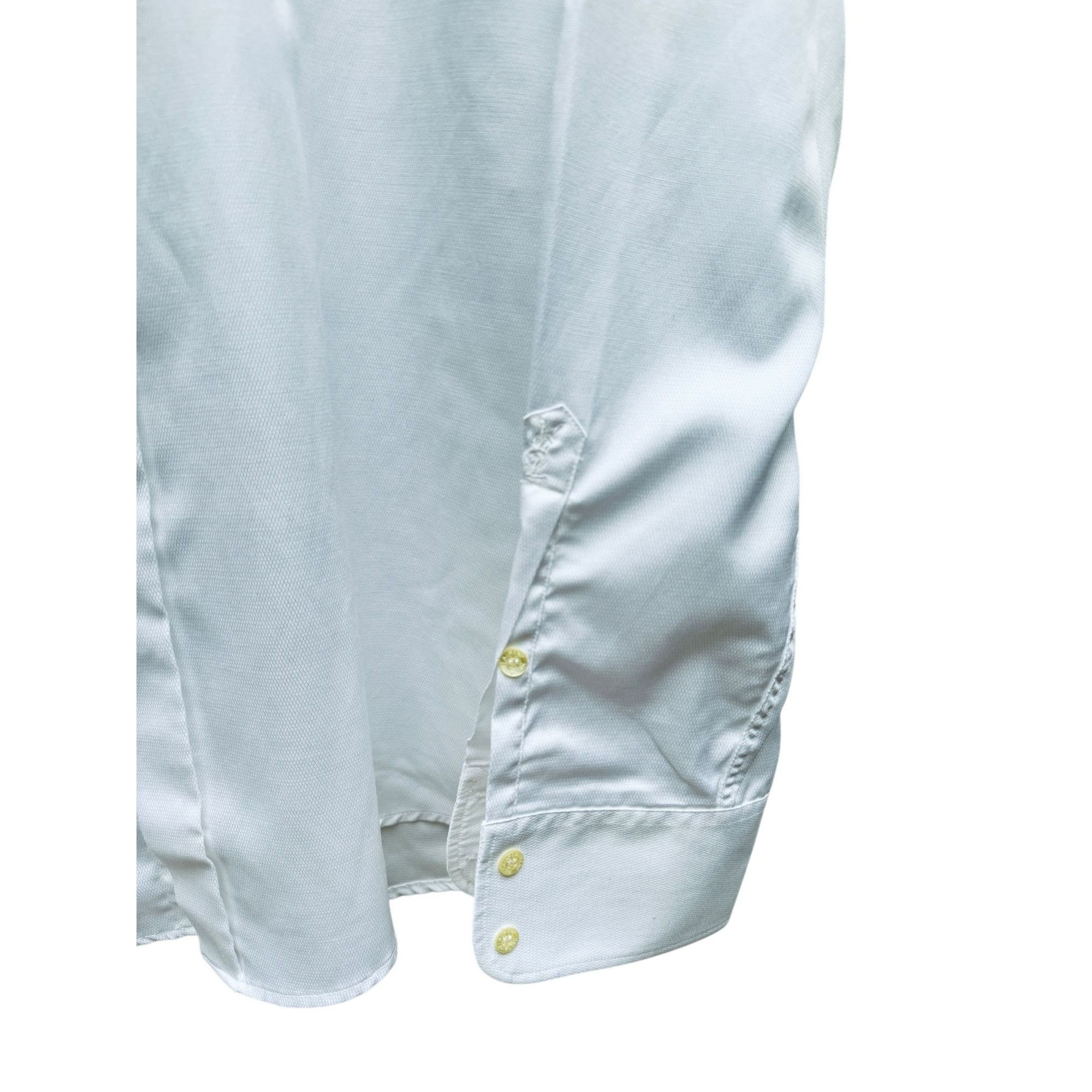Yves Saint Laurent White Buttoned Shirt Size US XL / EU 56 / 4 - 4 Thumbnail