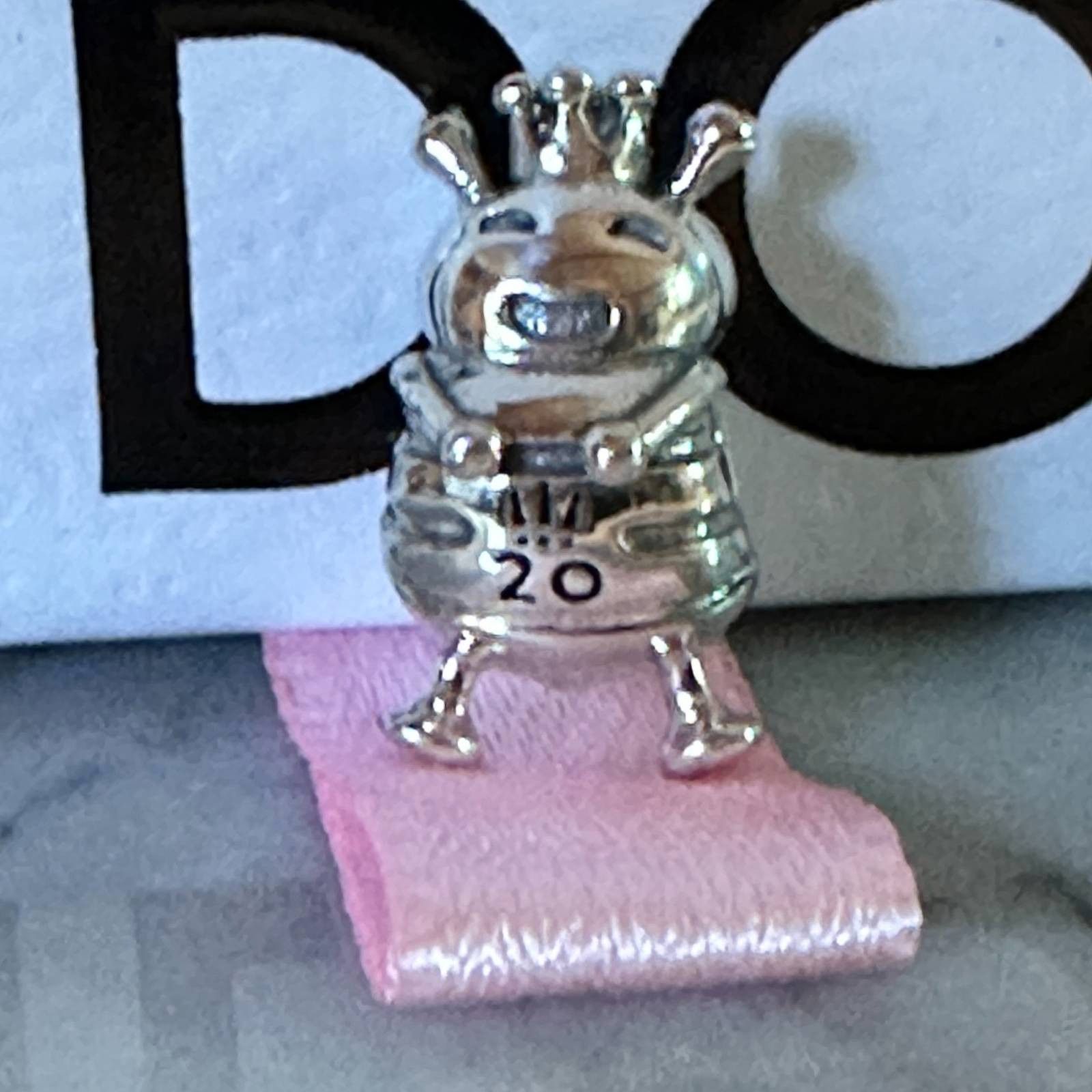 pandora Authentic Pandora 20th Anniversary Queen Bee Silver Charm #7 Size ONE SIZE - 4 Thumbnail
