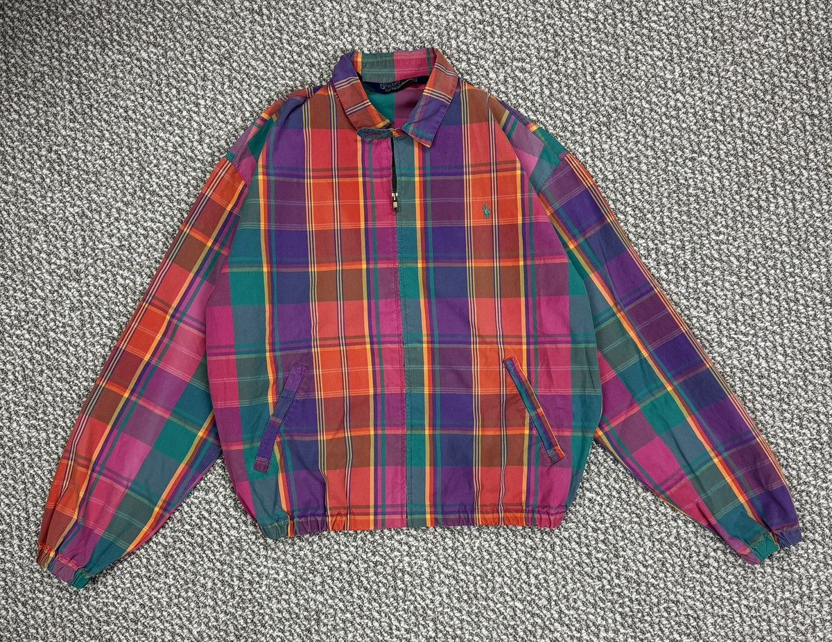 image of 90's Polo Ralph Laurent Multicolor Pattern Jacket, Men's (Size Large)
