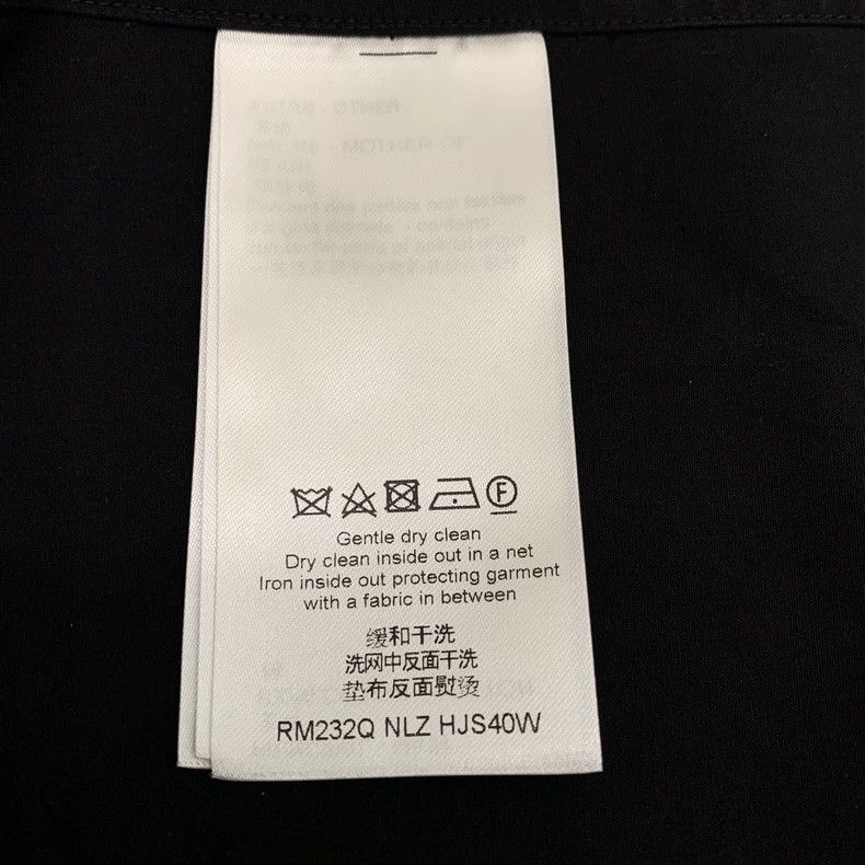 Louis Vuitton Louis Vuitton 23 Black pocket logo tag cotton lapel single Size US XS / EU 42 / 0 - 6 Thumbnail