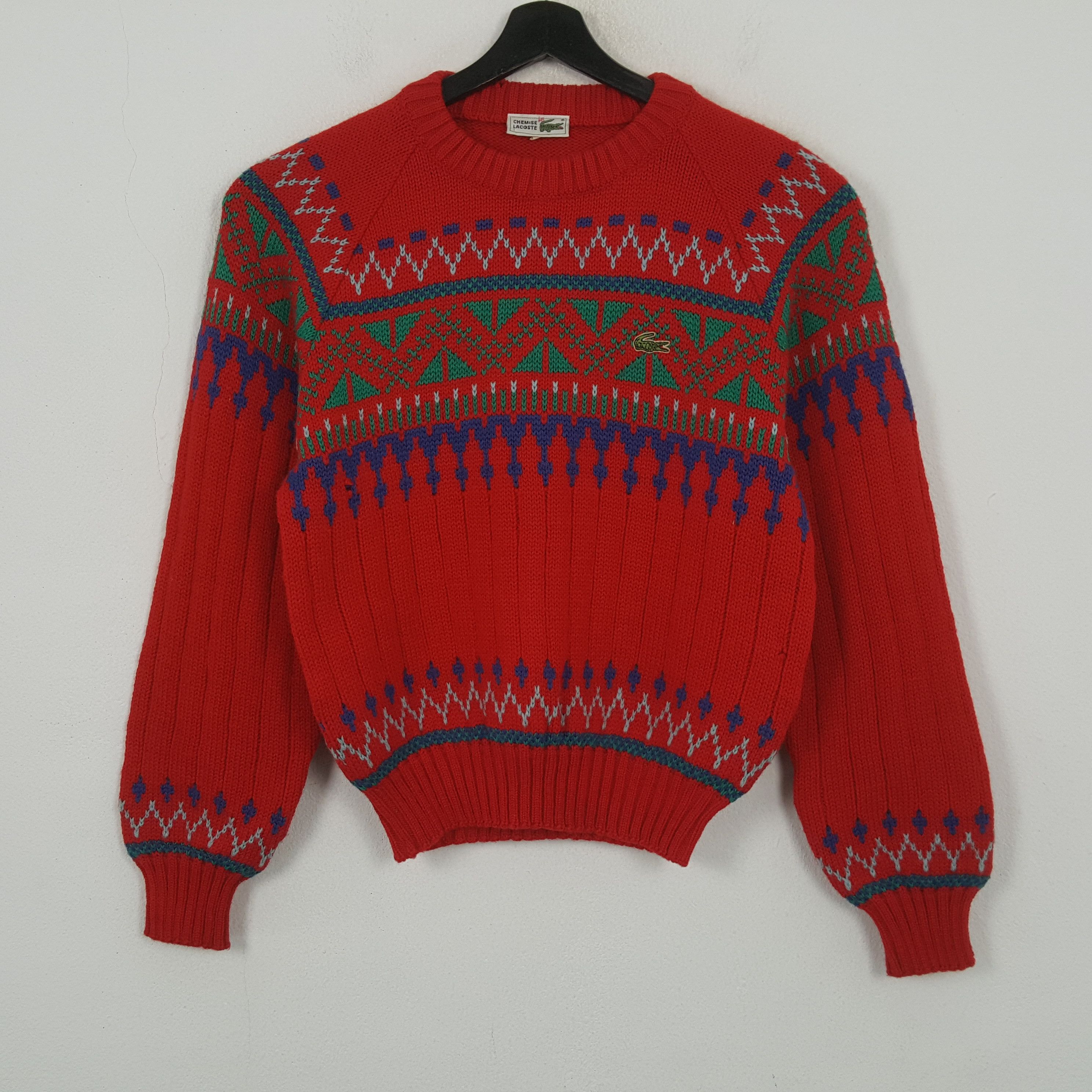 Lacoste Lacoste Nice Design Knitwear Sweater RR6 Size US S / EU 44-46 / 1 - 1 Thumbnail