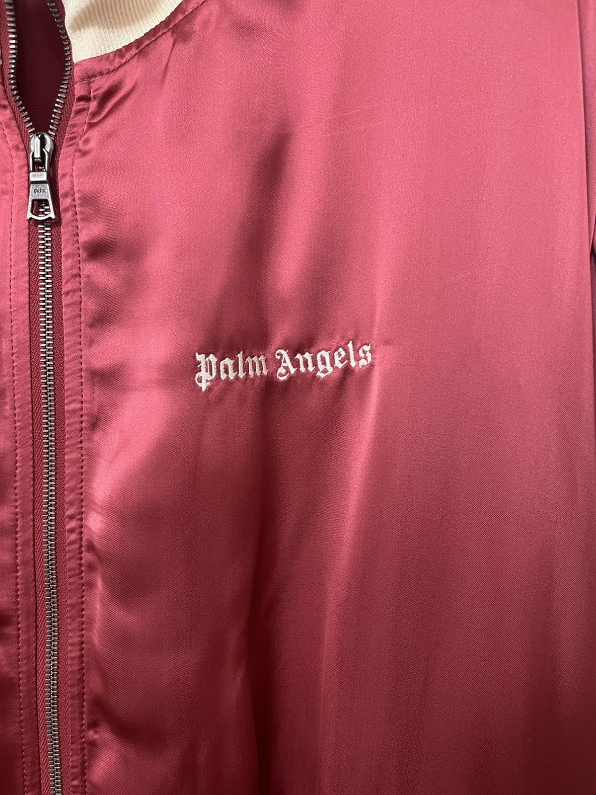 Palm Angels Palm Angels Logo Fluid Track Jacket Sz L Size US L / EU 52-54 / 3 - 2 Thumbnail