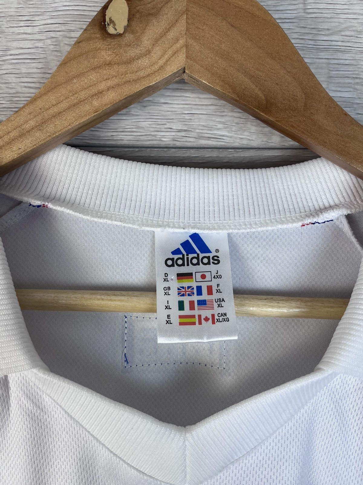 Vintage Vintage men’s soccer jersey Adidas France 🇫🇷 #12 Hanry Size US L / EU 52-54 / 3 - 7 Thumbnail
