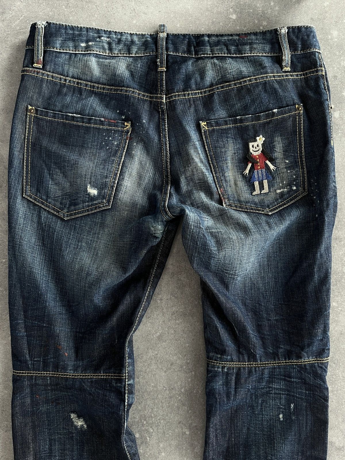 Dsquared2 RARE DSQUARED2 CAPRI JEANS SHORTS with Embroideries Archive Size US 36 / EU 52 - 7 Thumbnail