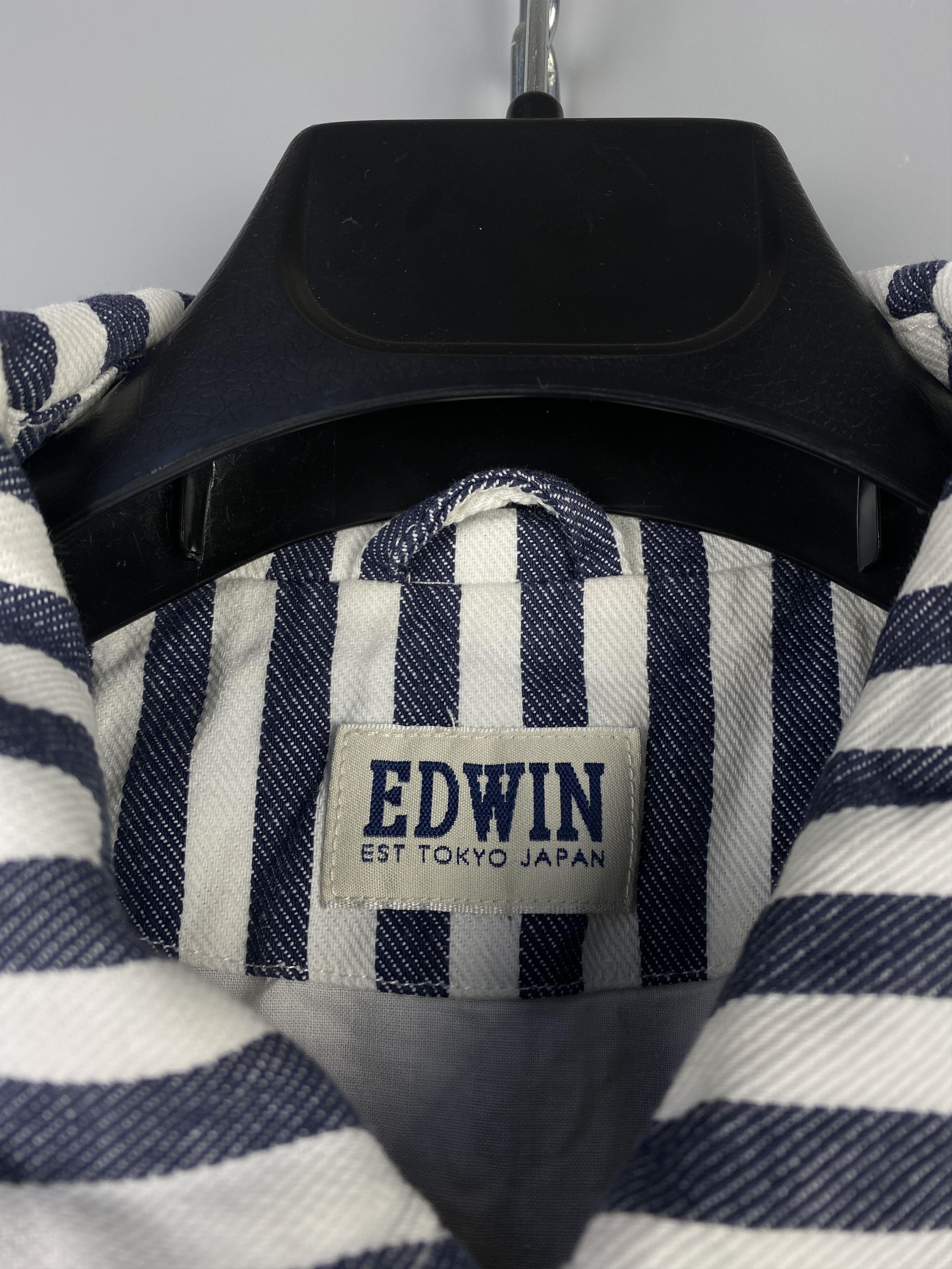 Edwin Edwin Japan Button Overshirt Bomber Jacket Size US L / EU 52-54 / 3 - 12 Thumbnail