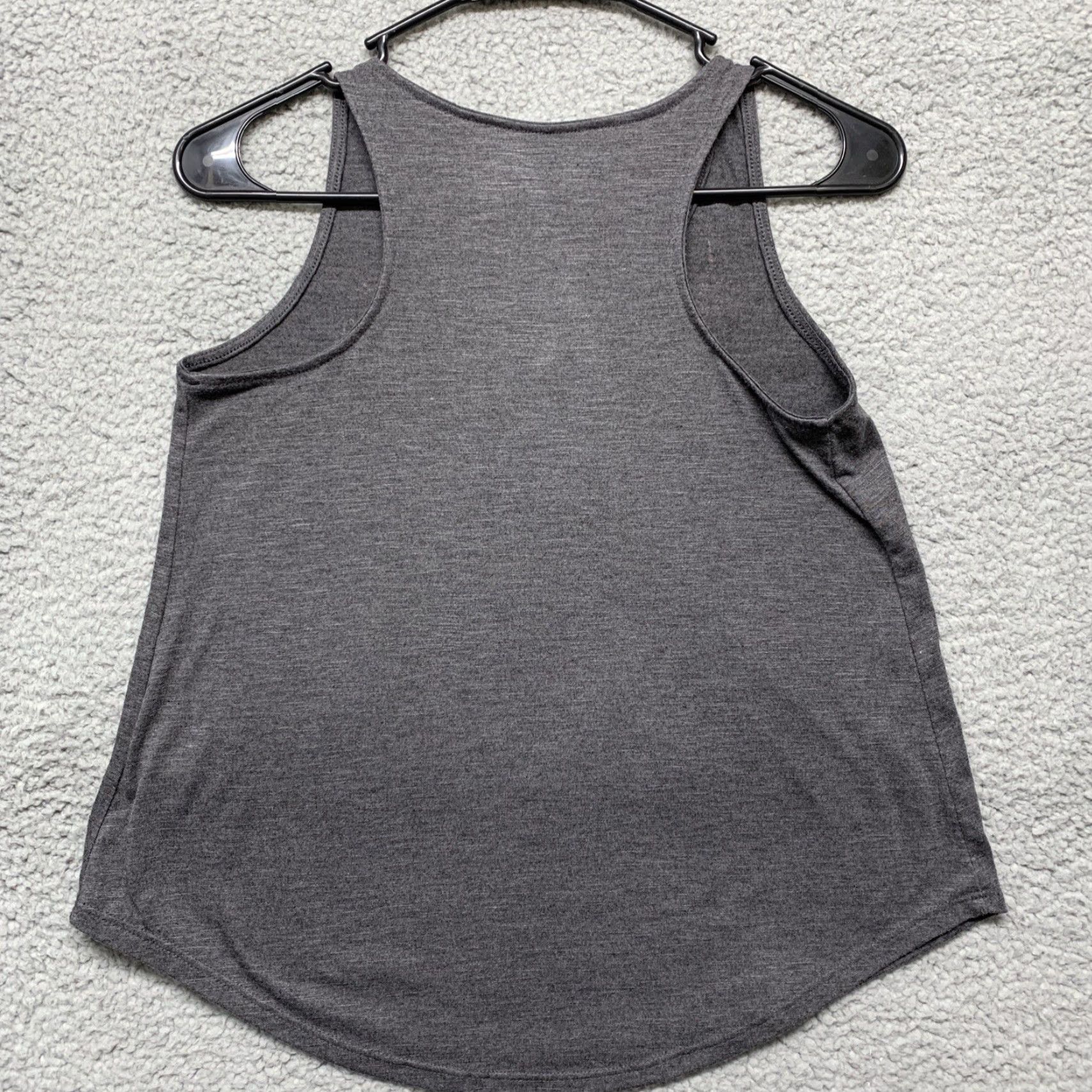 Pinko Mudd Womens Tank Top Gray Pink Feather Graphics Size XXS Size XXS / US 00 / IT 34 - 4 Thumbnail