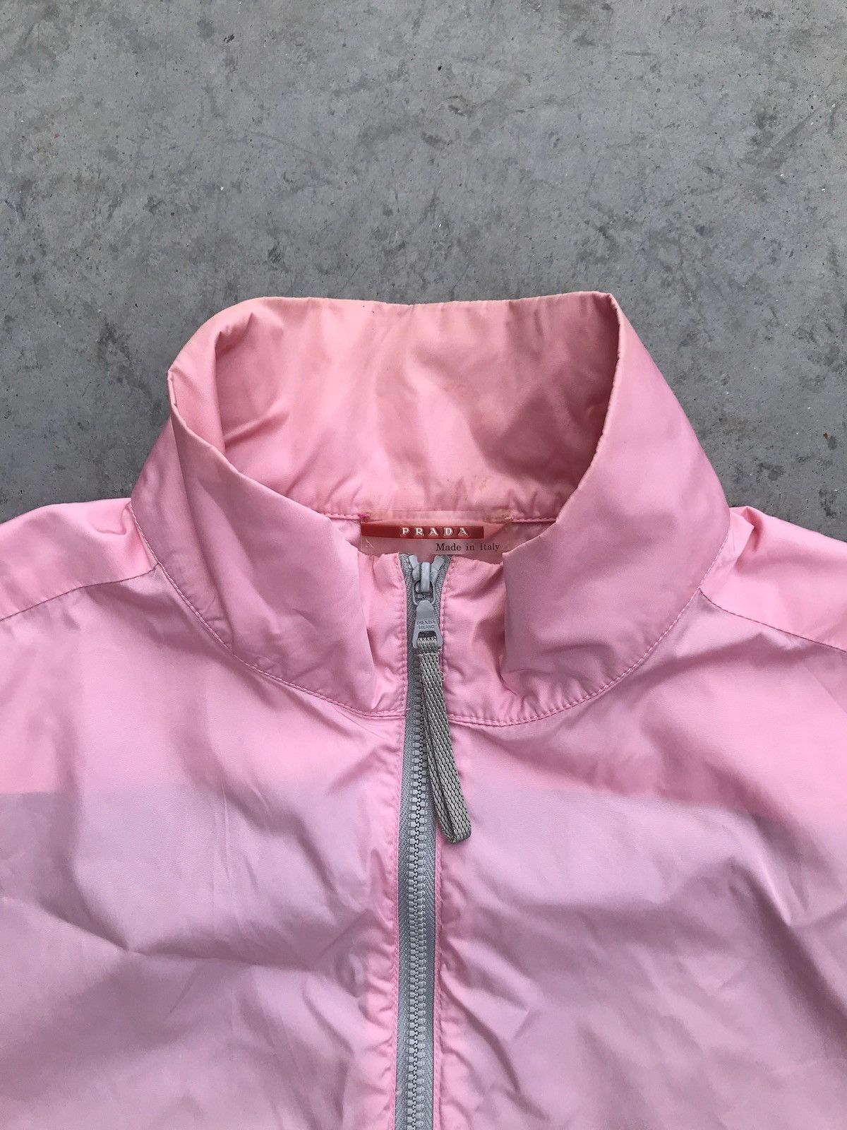 Prada Prada pink nylon vest Size US S / EU 44-46 / 1 - 2 Thumbnail