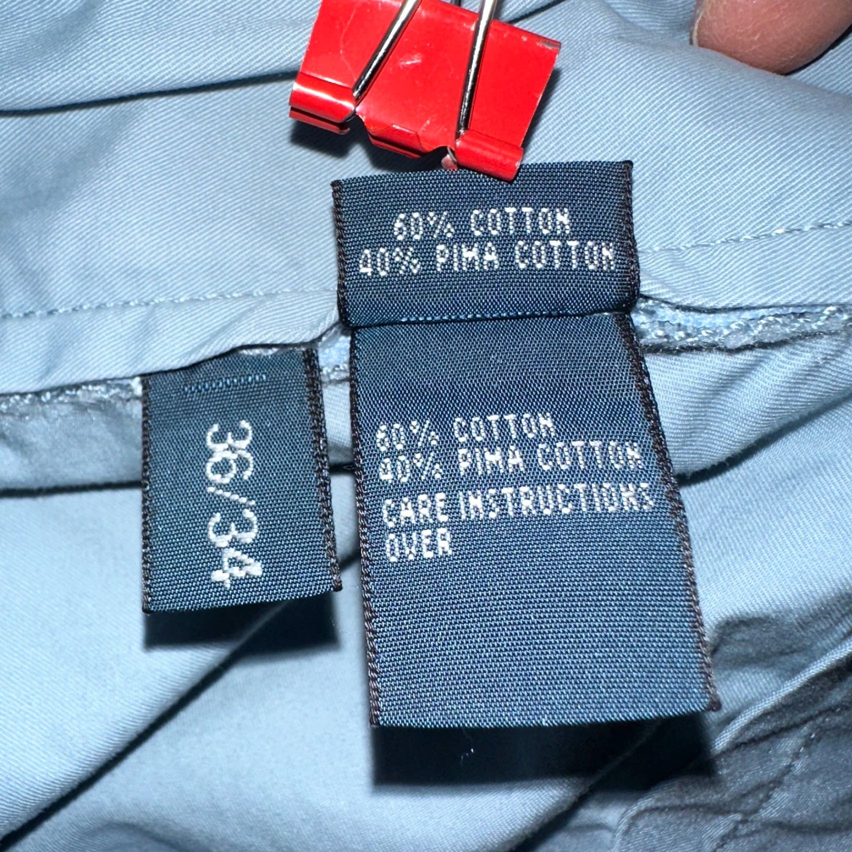 Polo Ralph Lauren Polo Ralph Lauren Pants Mens 36 Chino Straight Flat Front Cotton Gray Suffield Pant Vintage No Size US M / EU 48-50 / 2 - 5 Thumbnail