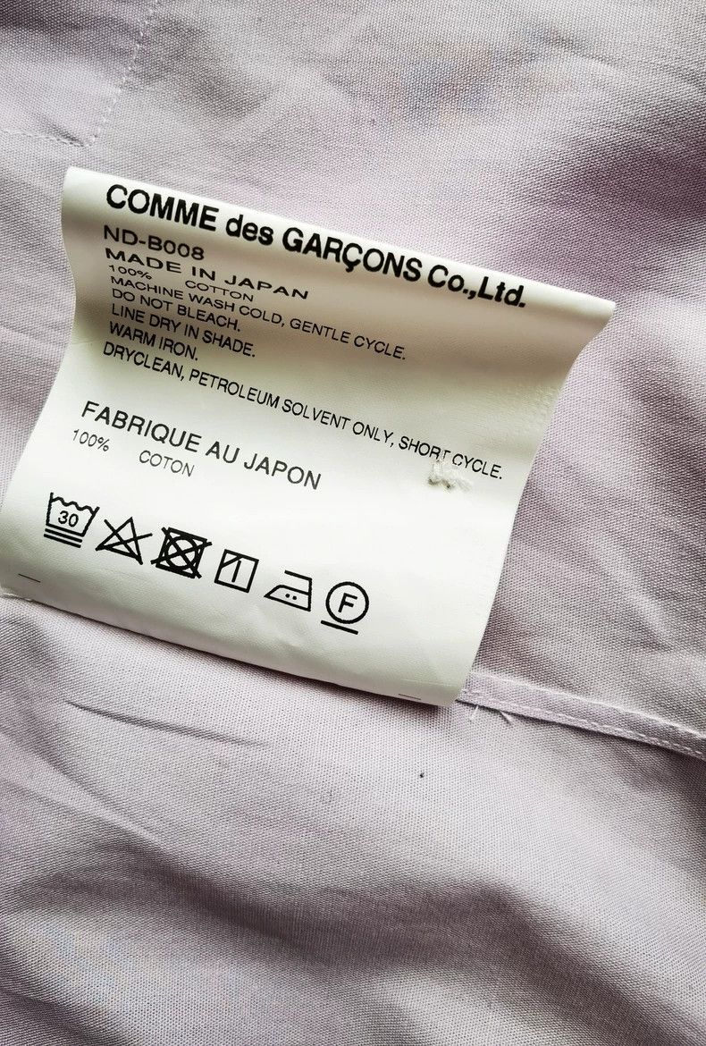 Comme des Garcons Comme Des Garcons Crew neck shirt, 100% cotton Size S / US 4 / IT 40 - 4 Thumbnail