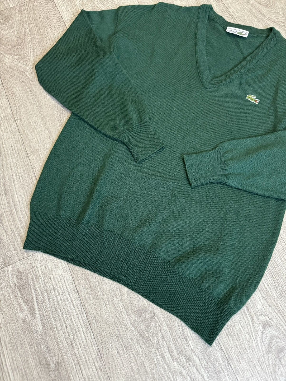 Lacoste 🔷Vintage Lacoste Wool Sweater🔷 Size US M / EU 48-50 / 2 - 2 Thumbnail